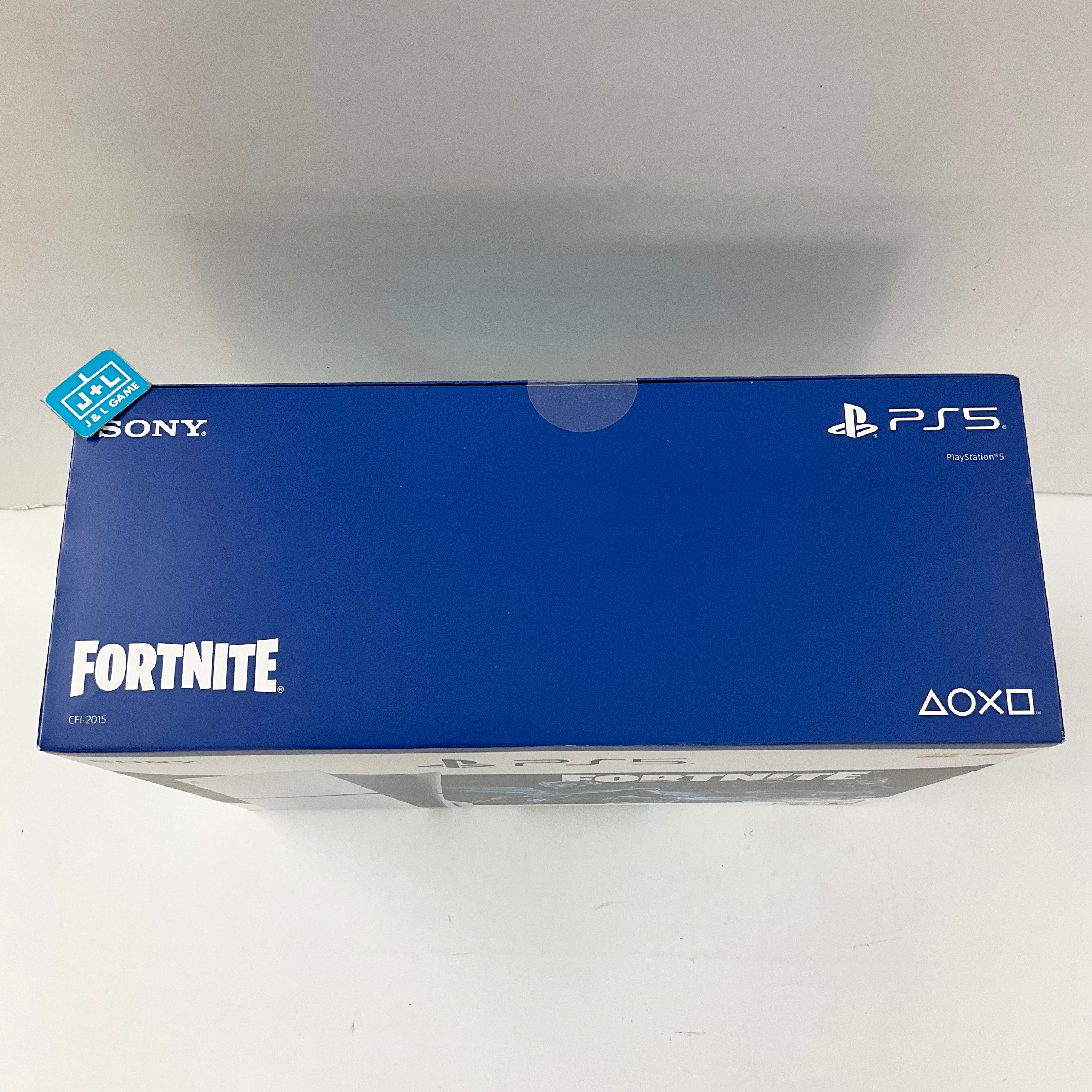 SONY PlayStation 5 Disc Edition Console (Fortnite Cobalt Star Disc Edition) (Model CFI-2015) - (PS5) PlayStation 5 CONSOLE PlayStation