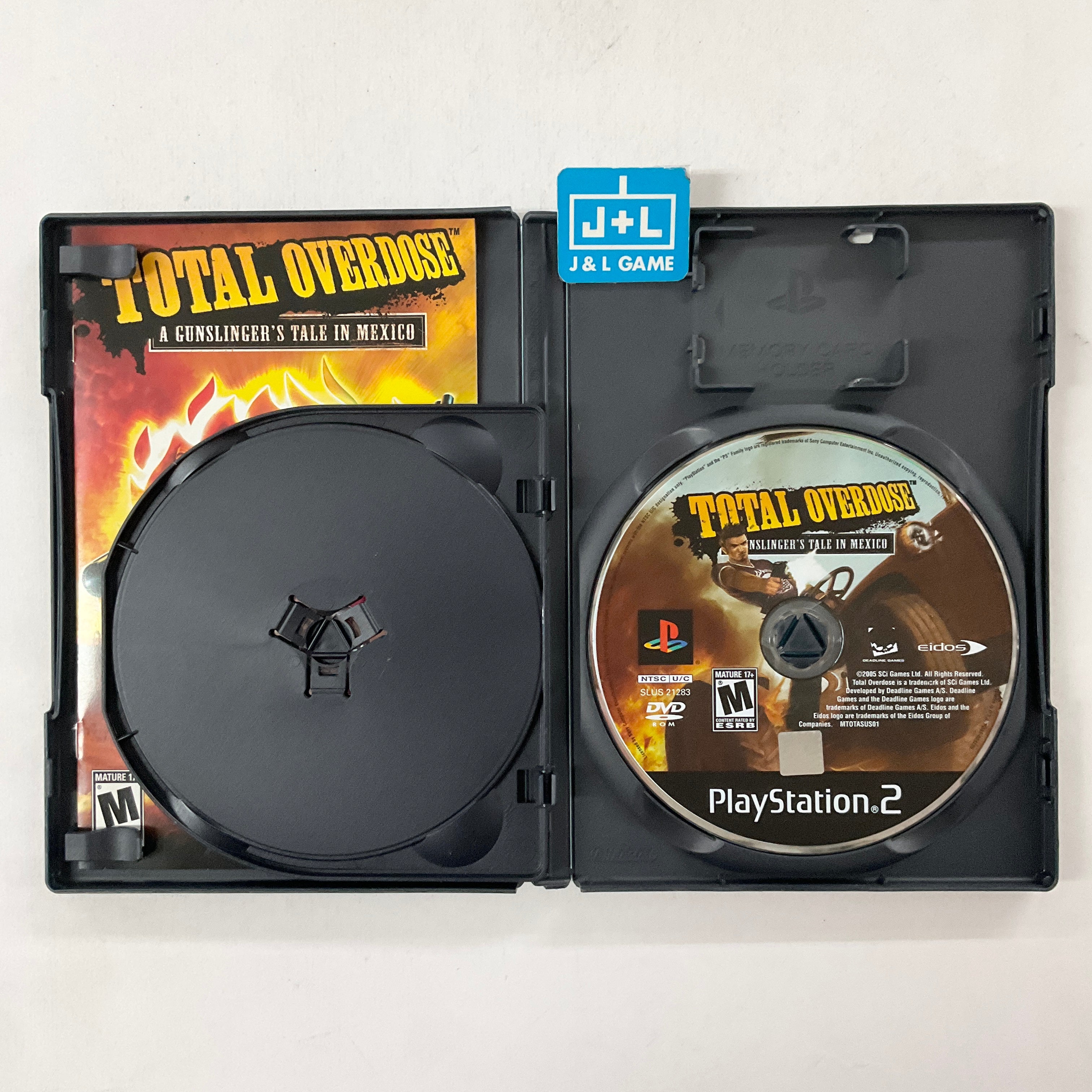 Total Overdose: A Gunslinger's Tale in Mexico (w/ Bonus Disc) - (PS2) PlayStation 2 [Pre-Owned] Video Games Eidos Interactive