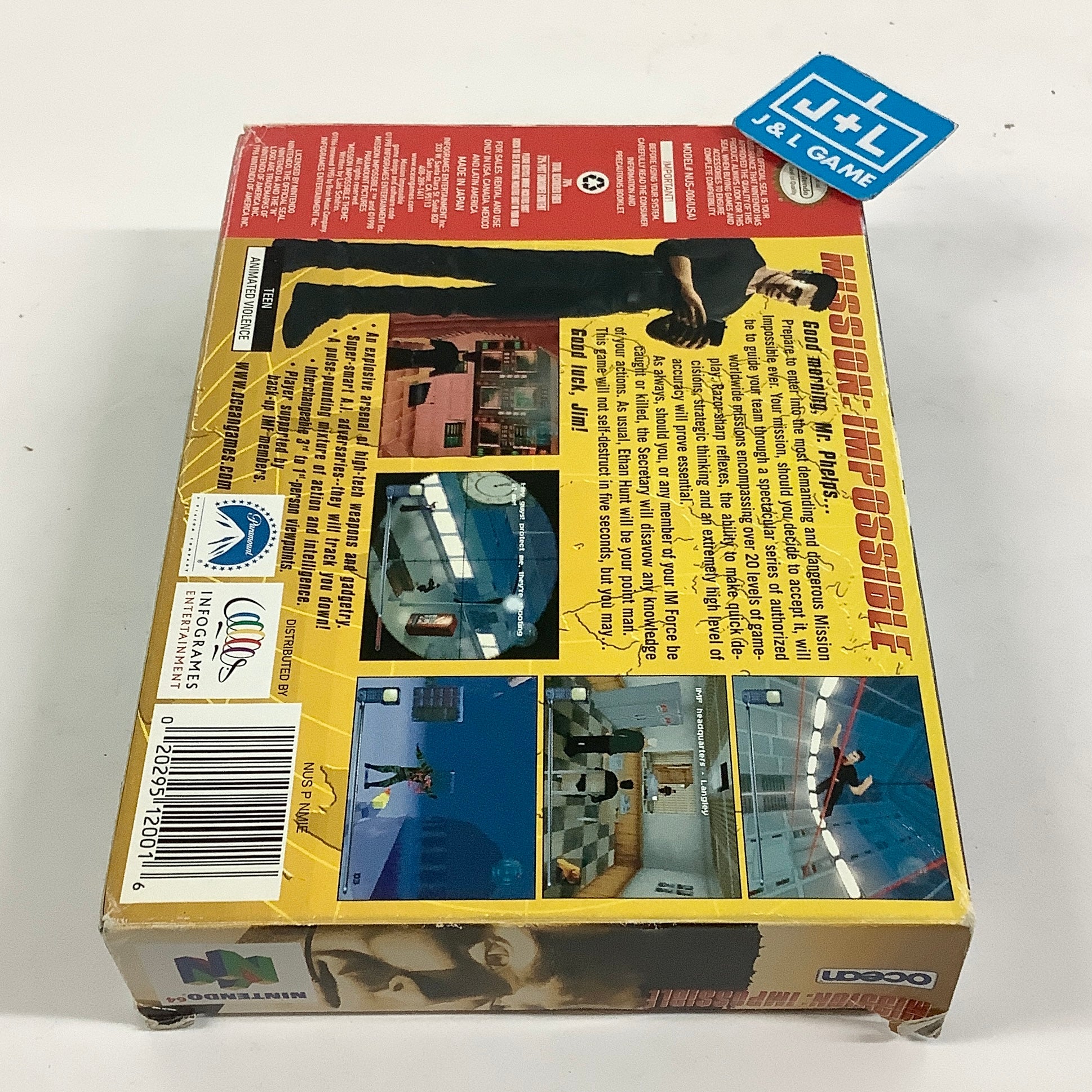 Mission: Impossible - (N64) Nintendo 64 [Pre-Owned] | J&L Game
