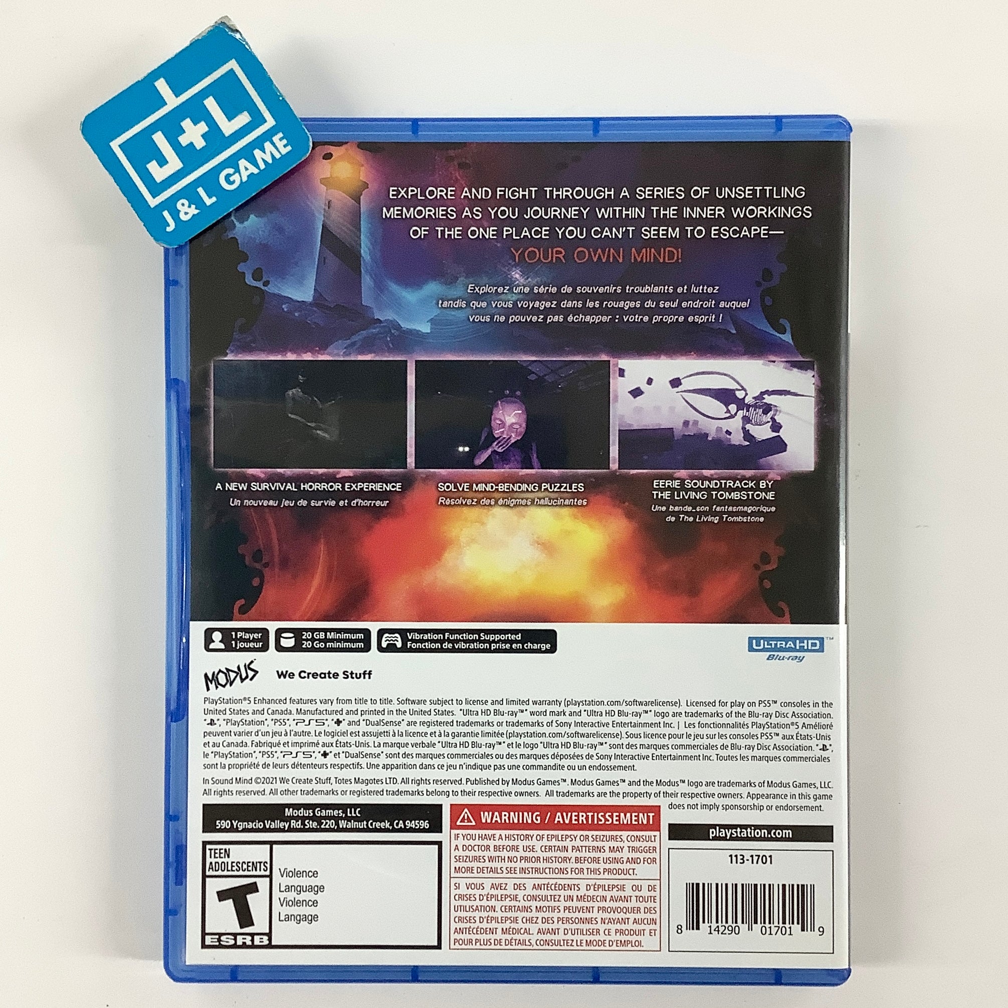 In Sound Mind (Deluxe Edition) - (PS5) PlayStation 5 [Pre-Owned] Video Games Modus