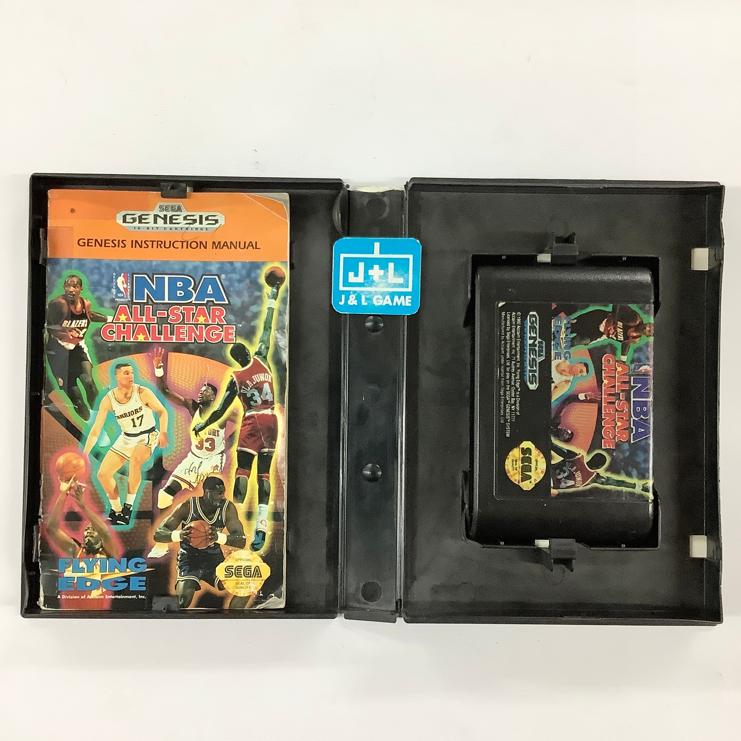NBA All-Star Challenge - (SG) SEGA Genesis [Pre-Owned] Video Games Flying Edge   