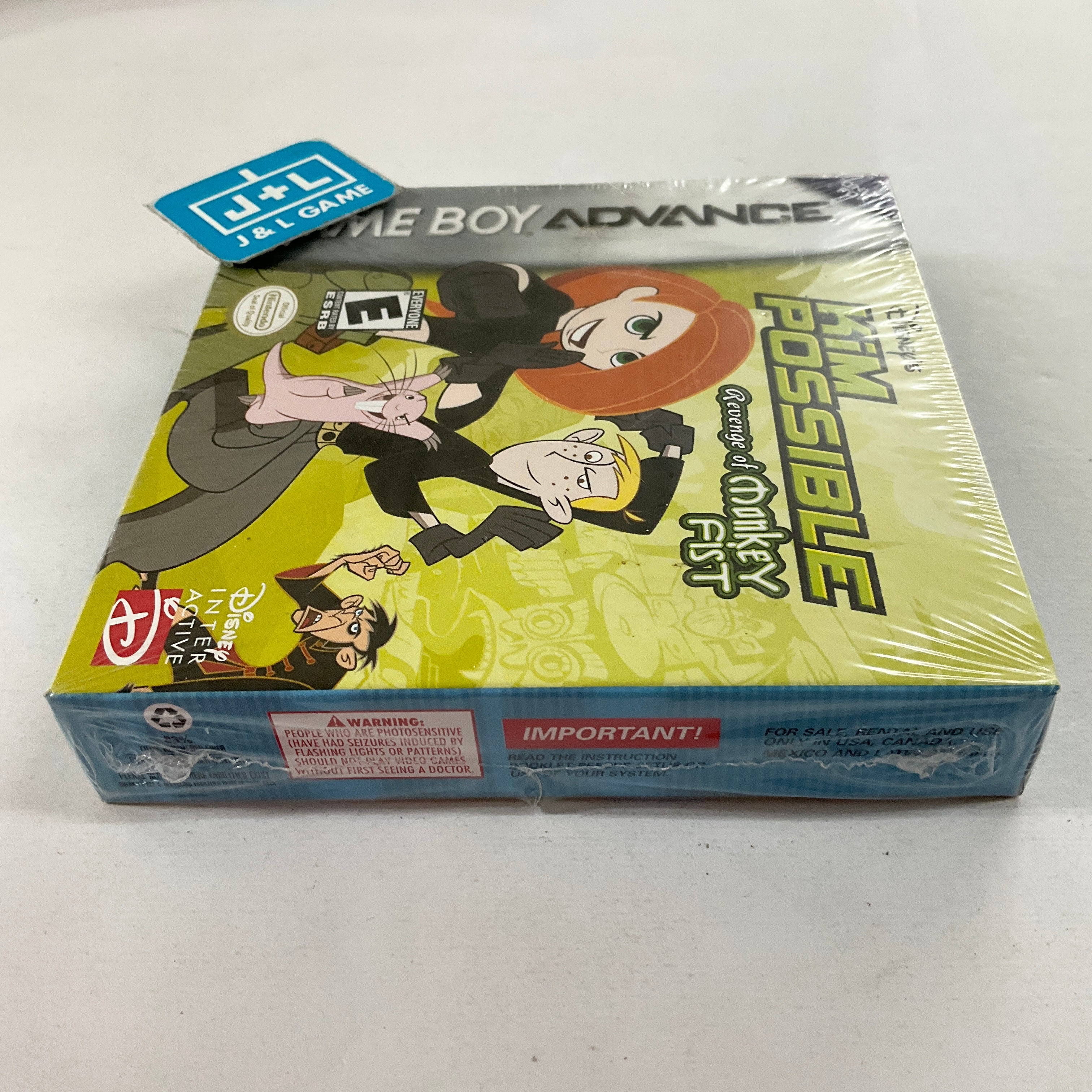 Disney's Kim Possible: Revenge of Monkey Fist - (GBA) Game Boy Advance Video Games Disney Interactive   