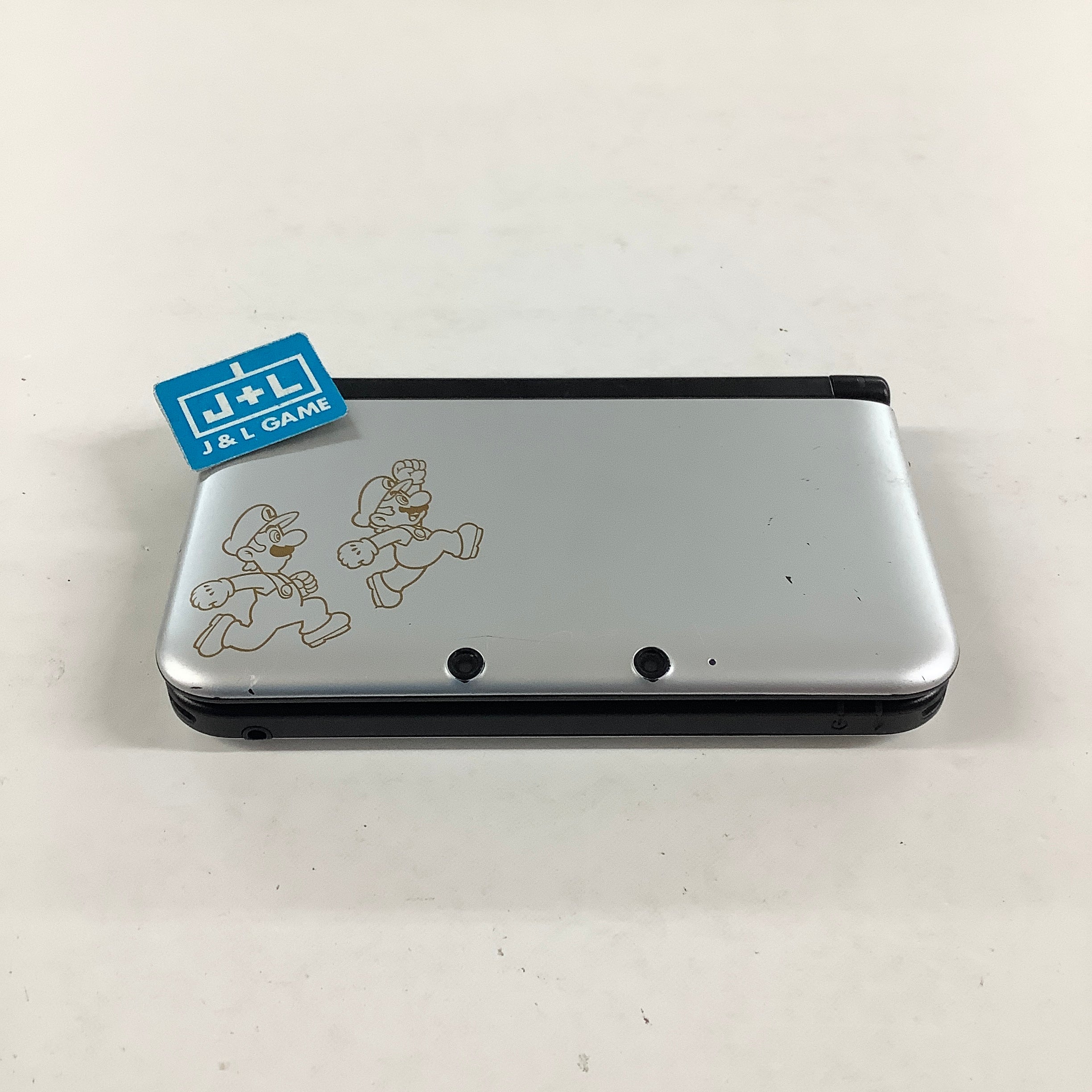 Nintendo 3DS XL Console (Mario & Luigi Silver) - Nintendo 3DS [Pre-Owned] Consoles Nintendo