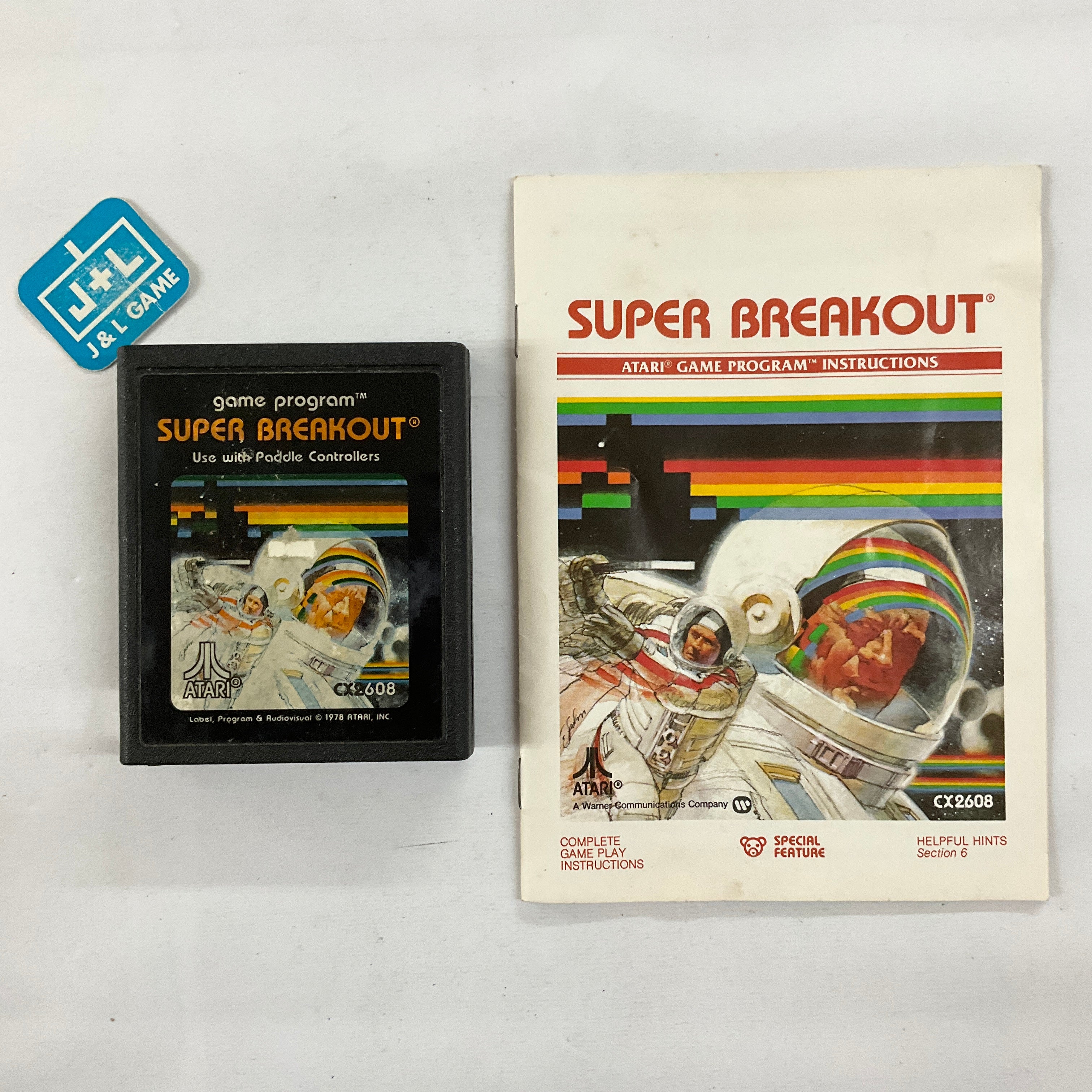 Super Breakout - (A26) Atari 2600 [Pre-Owned] | J&L Game