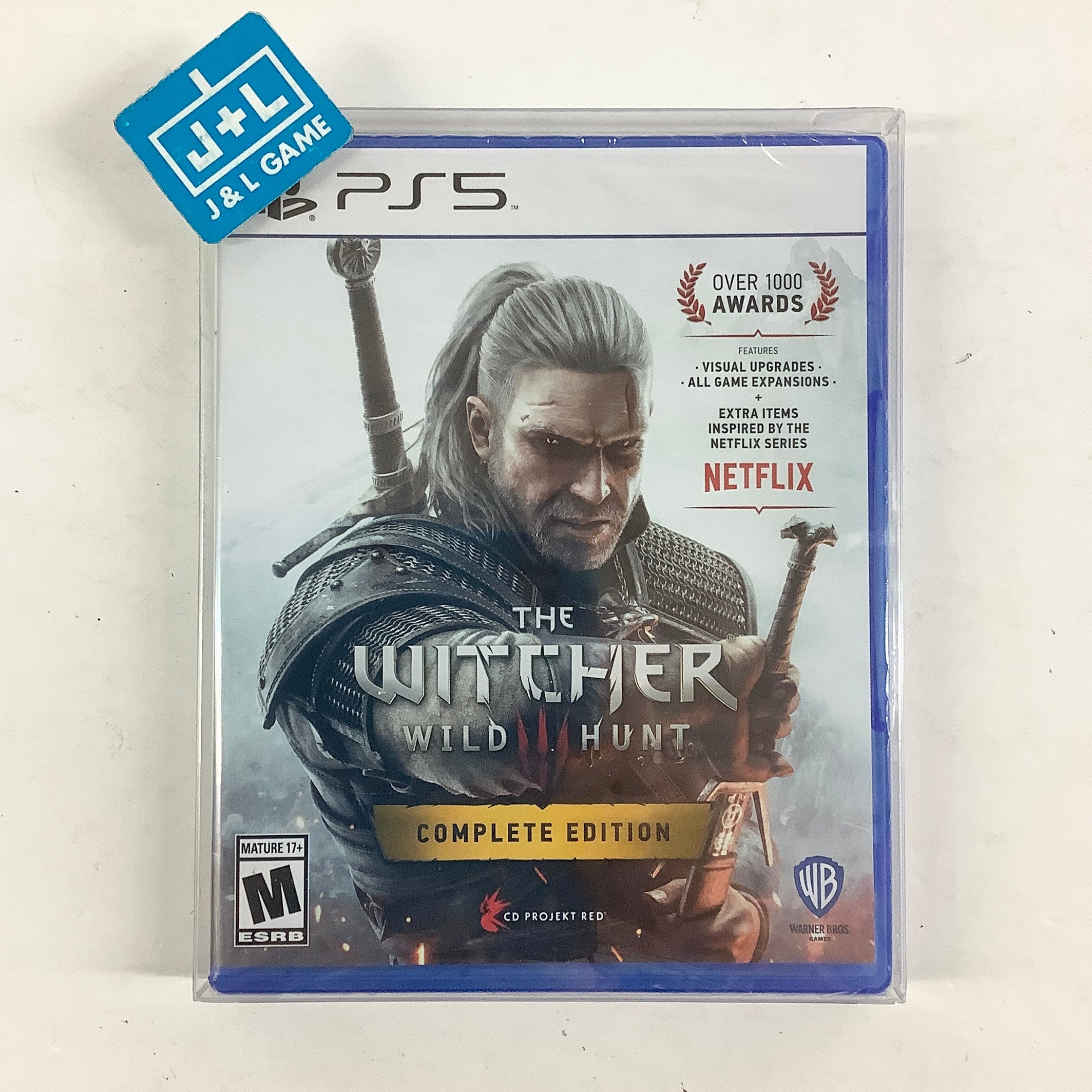 The Witcher 3: Wild Hunt (Complete Edition) - (PS5) PlayStation 5 Video Games WB Games