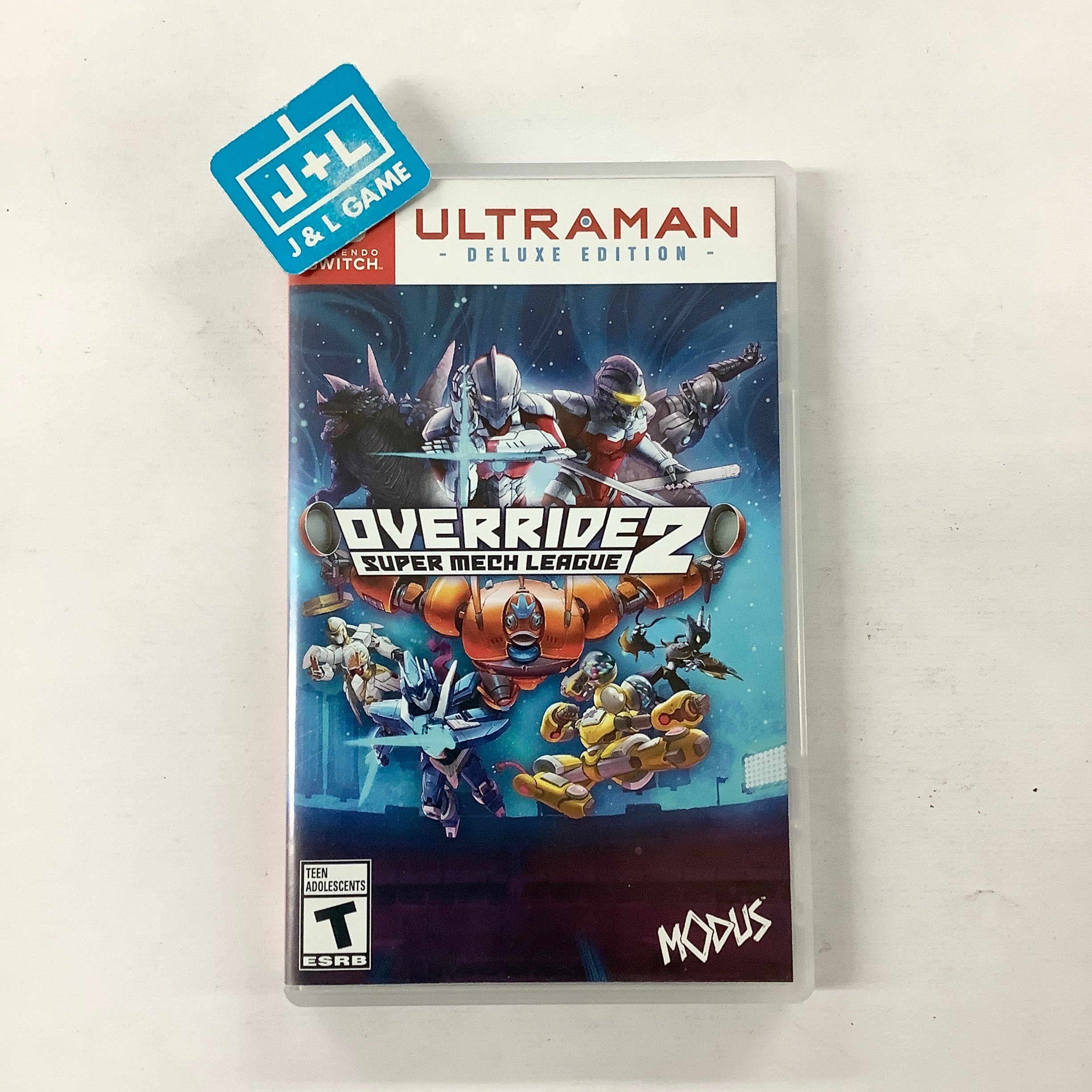 Override 2: Super Mech League (Ultraman Deluxe Edition) - (NSW) Nintendo Switch [Pre-Owned] Video Games Modus   