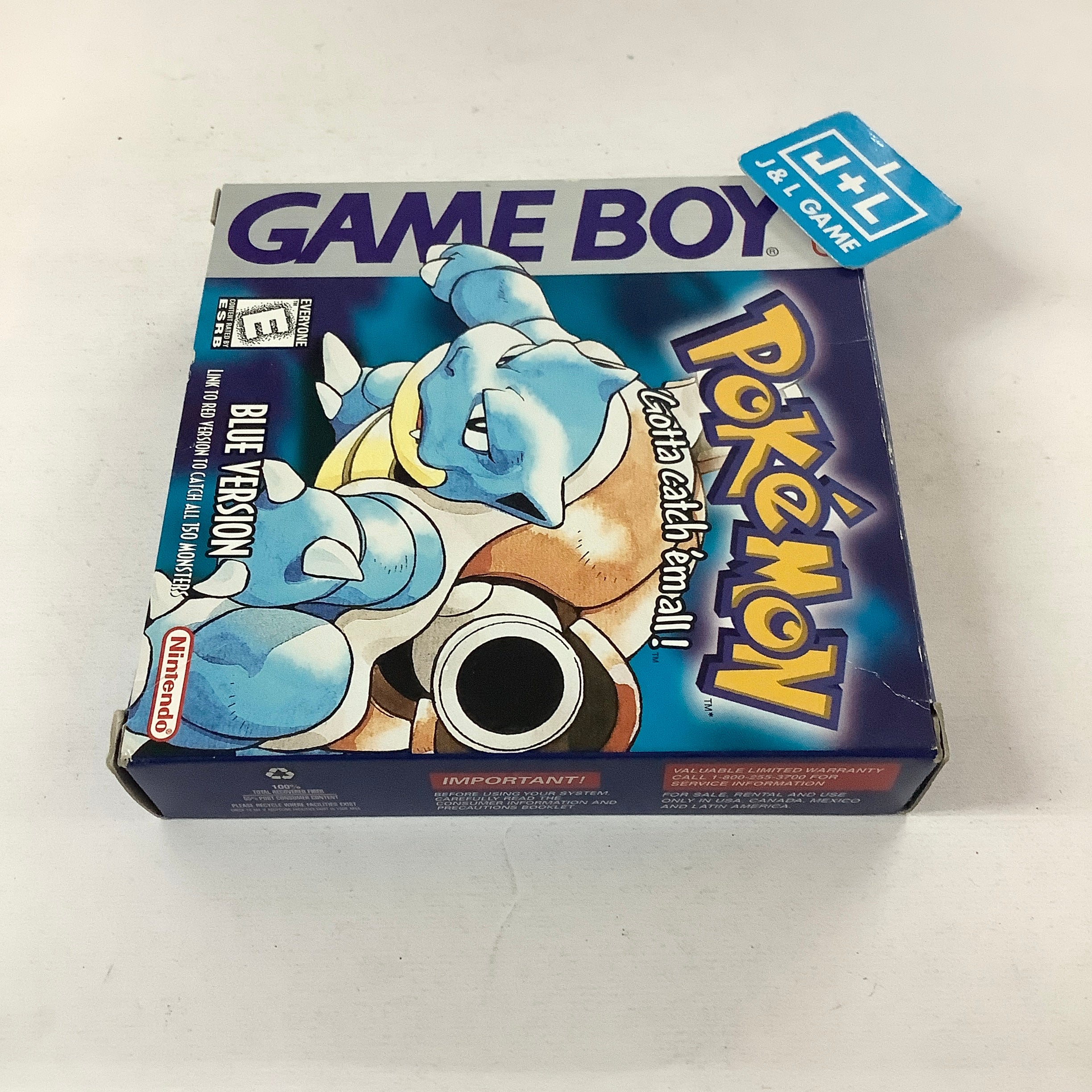 Pokemon Blue Version - (GB) Game Boy [Pre-Owned] Video Games Nintendo   