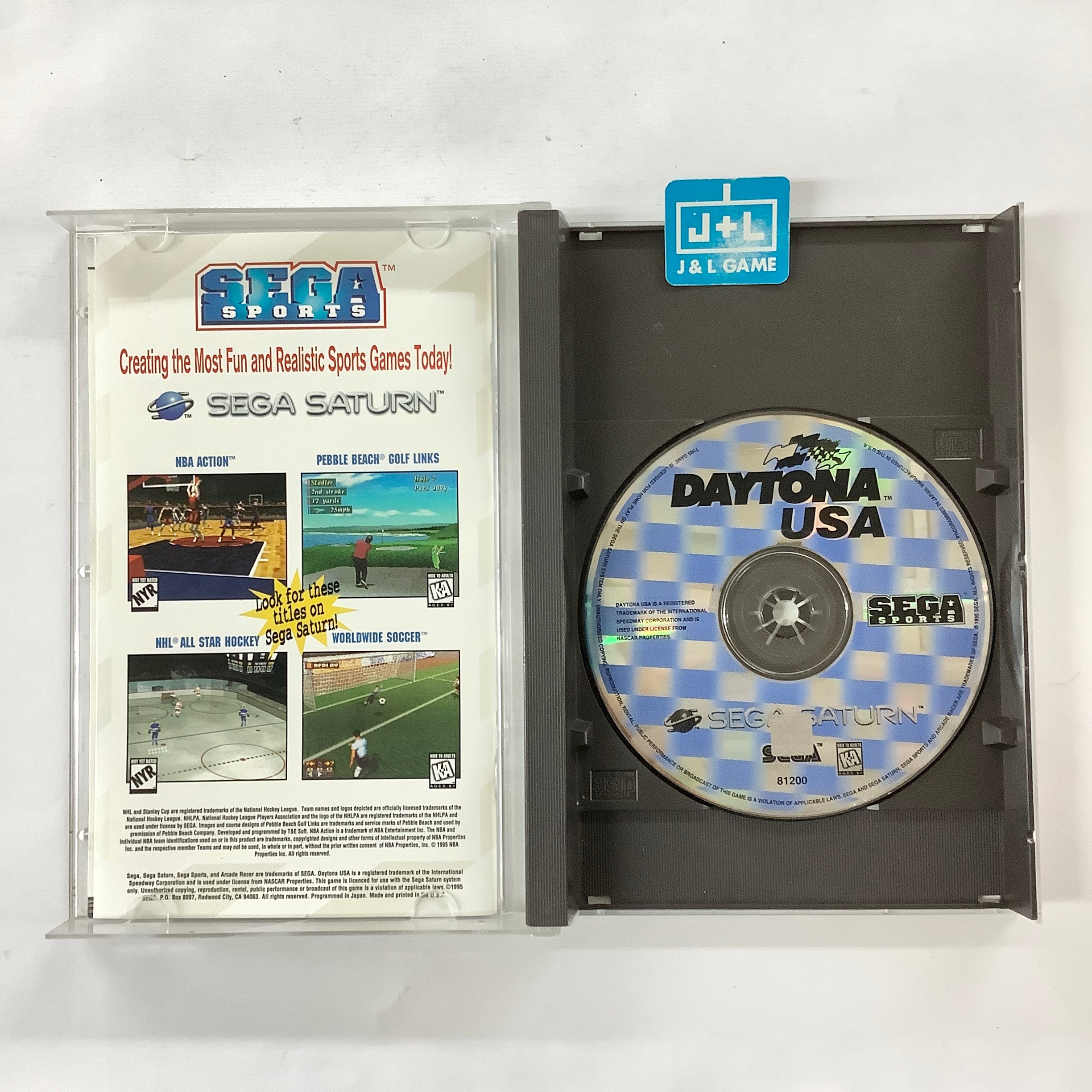 Daytona USA - (SS) SEGA Saturn [Pre-Owned] | J&L Game