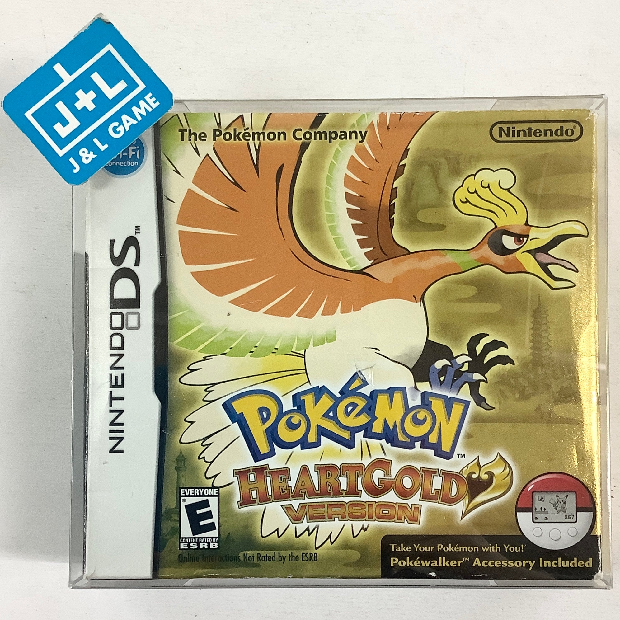 Pokemon HeartGold Version (w/ Pokewalker) - (NDS) Nintendo DS [Pre-Owned] Video Games Nintendo
