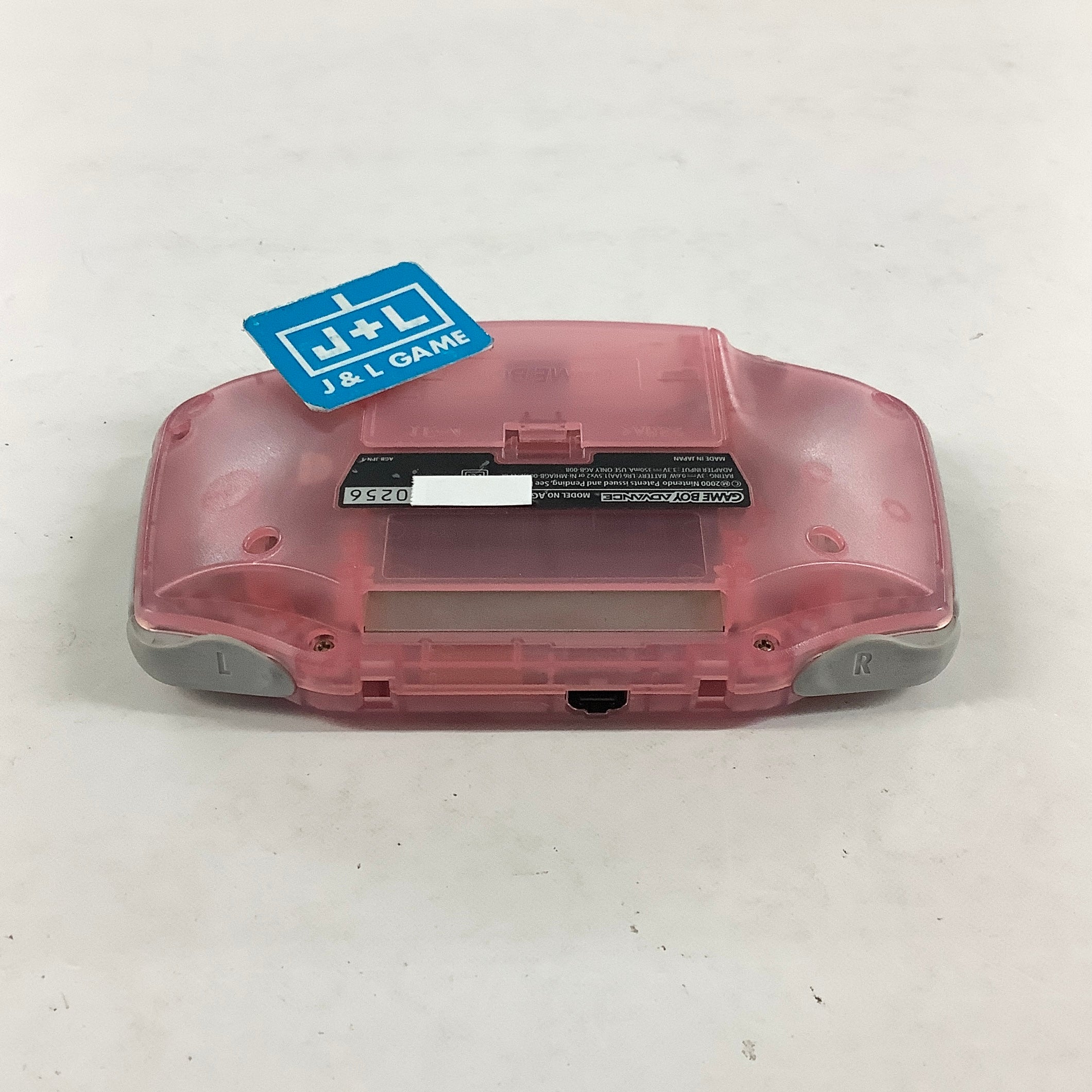 Nintendo Game Boy Advance Console (Clear Pink) - (GBA) Game Boy Advance [Pre-Owned] Consoles Nintendo