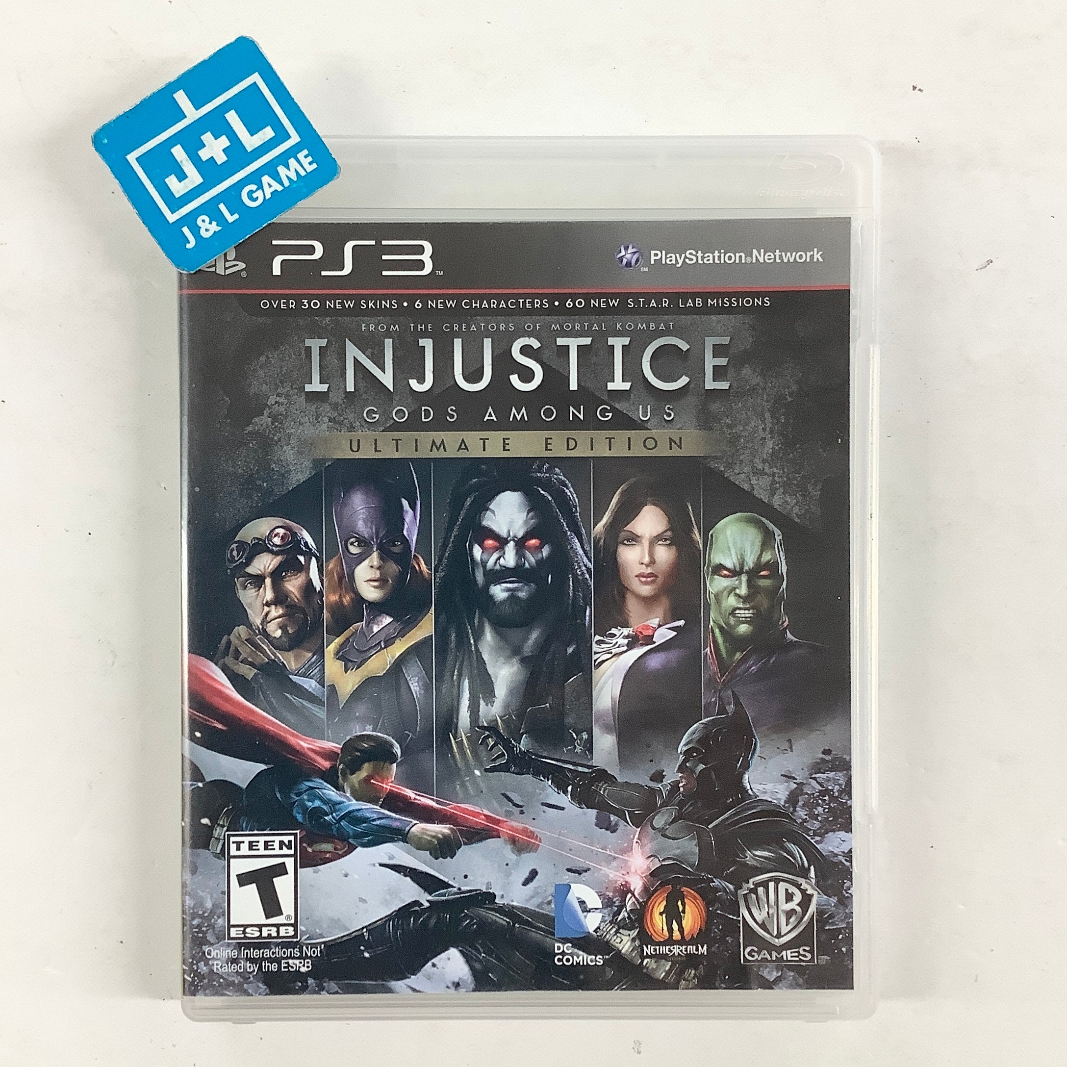 Injustice: Gods Among Us - Ultimate Edition - (PS3) PlayStation 3 [Pre-Owned] Video Games Warner Bros. Interactive Entertainment