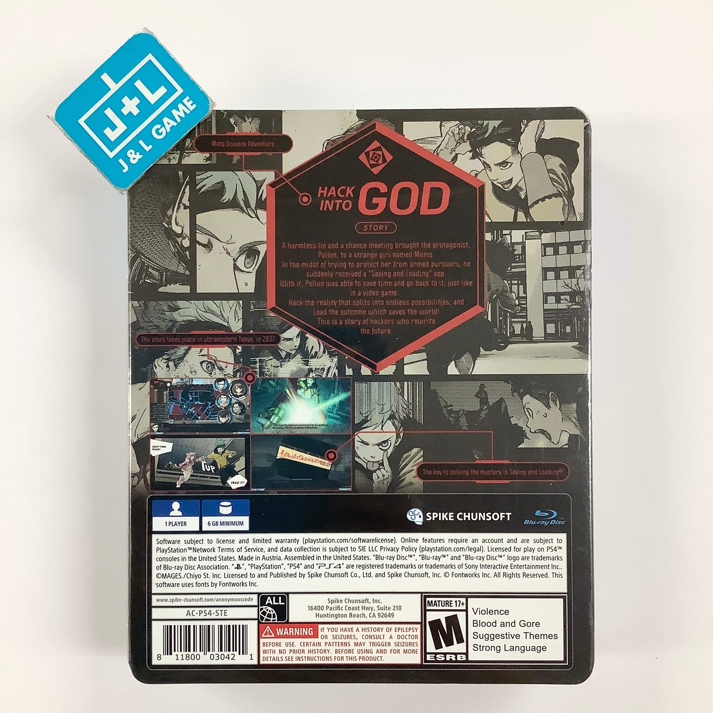Anonymous;Code (SteelBook Launch Edition) - (PS4) PlayStation 4 Video Games Spike Chunsoft