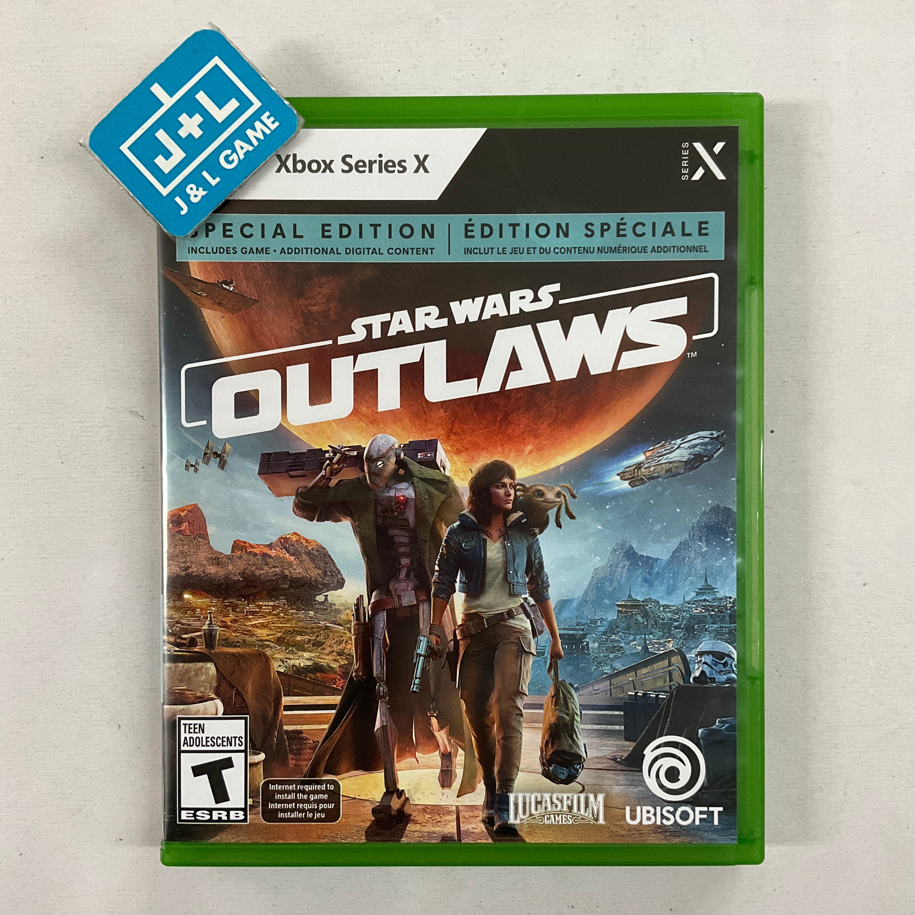 Star Wars Outlaws - (XSX) Xbox Series X [Pre-Owned] Video Games Ubisoft