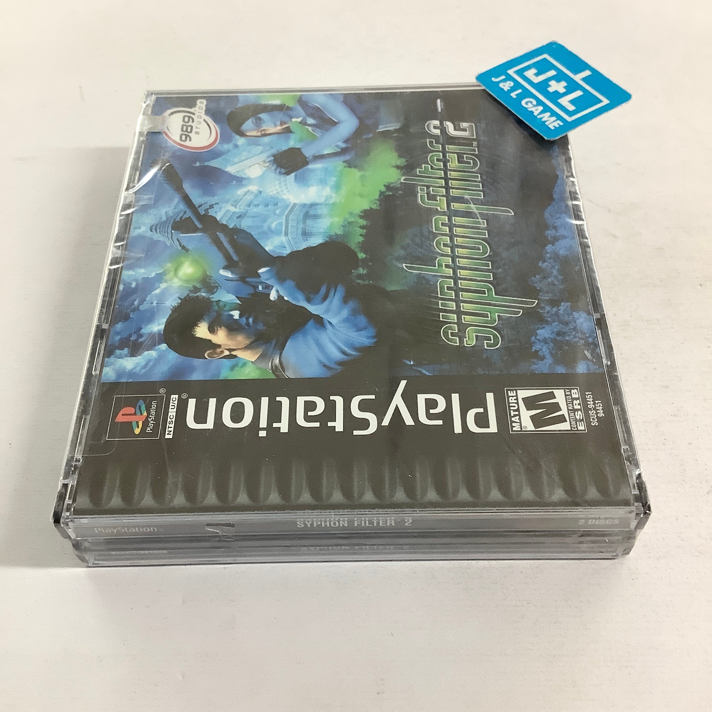 Syphon Filter 2 - (PS1) Playstation 1 Video Games Sony Computer Entertainment