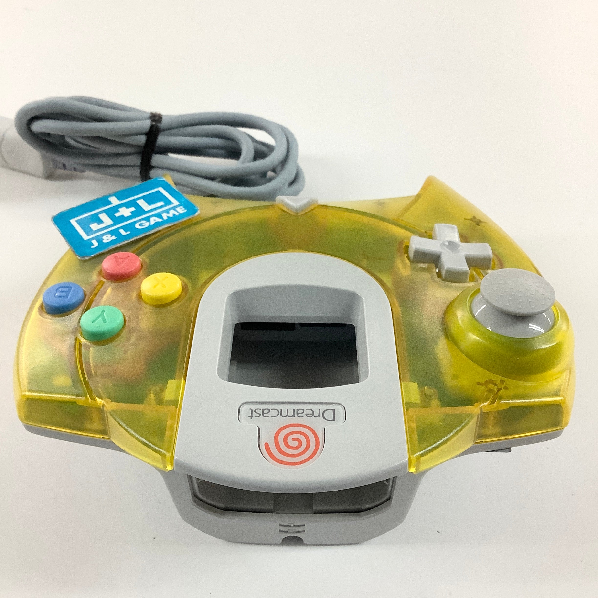 Sega Dreamcast Controller (Clear Yellow) - Sega Dreamcast [Pre-Owned] Accessories SEGA