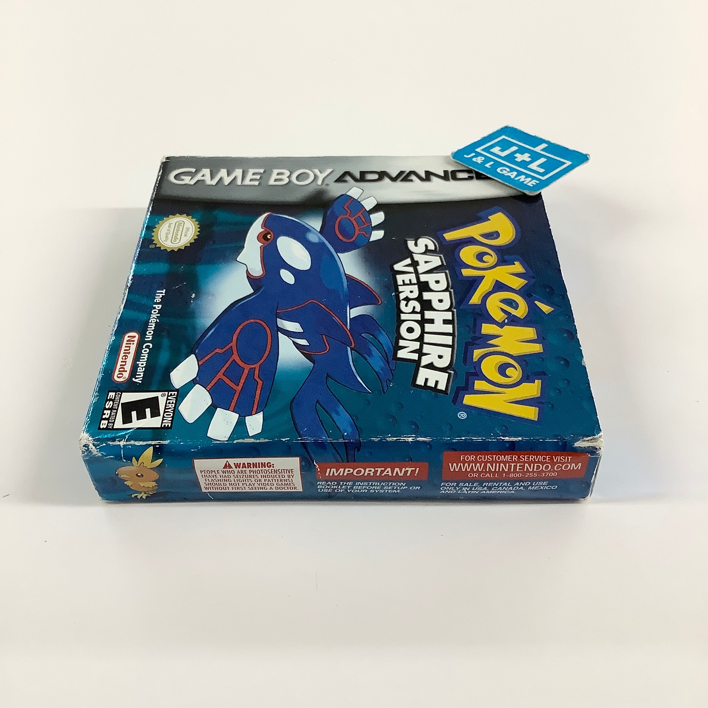 Pokemon Sapphire Version - (GBA) Game Boy Advance [Pre-Owned]