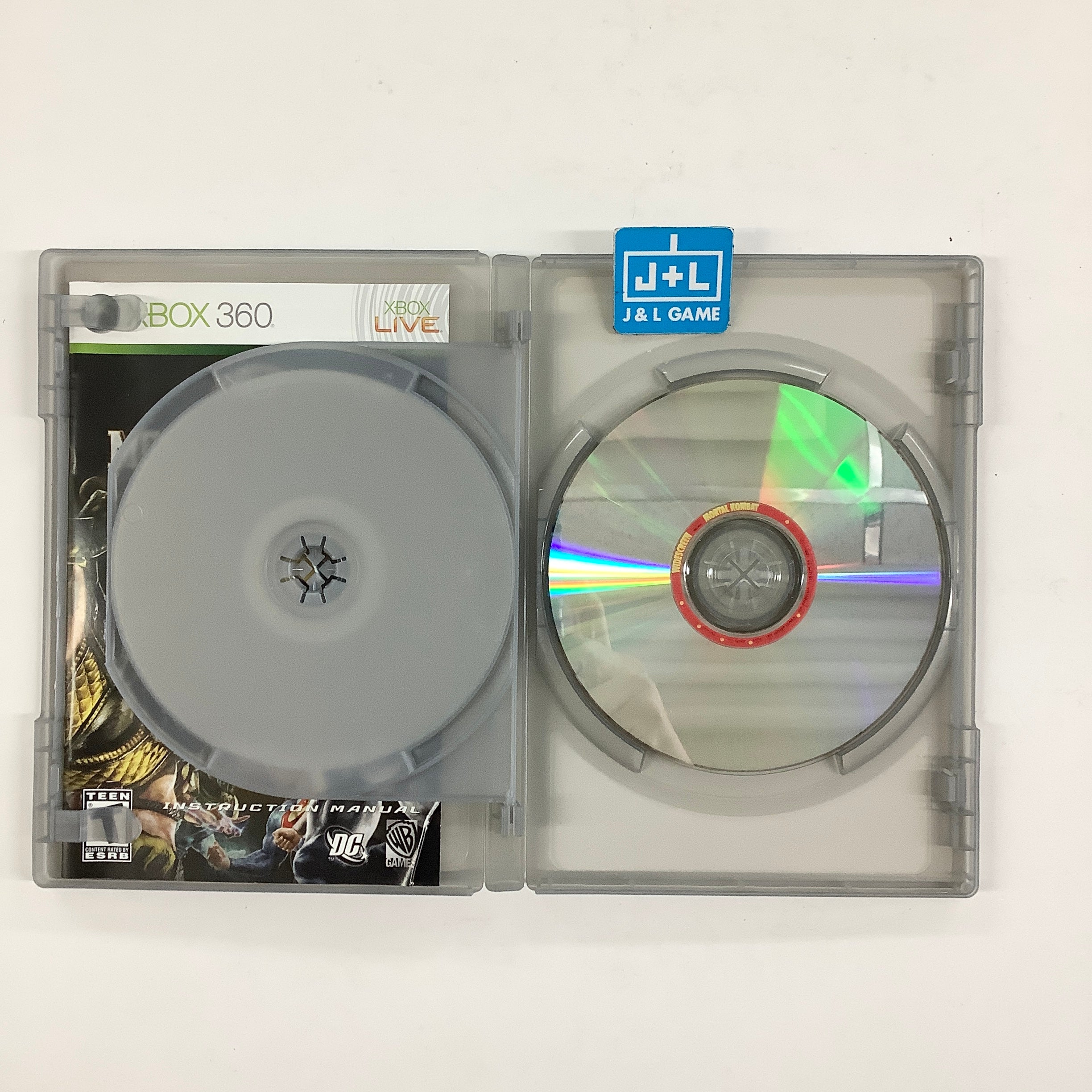 Mortal Kombat vs. DC Universe (DVD Combo Pack) - Xbox 360 [Pre-Owned] Video Games Midway