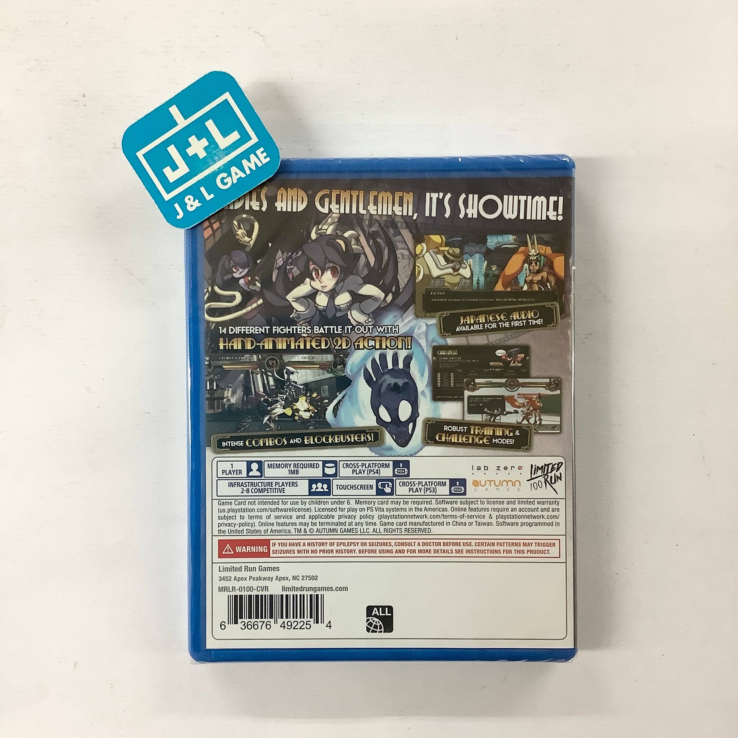 Skullgirls: 2nd Encore (Limited Run #100) - (PSV) PlayStation Vita Video Games Limited Run Games   