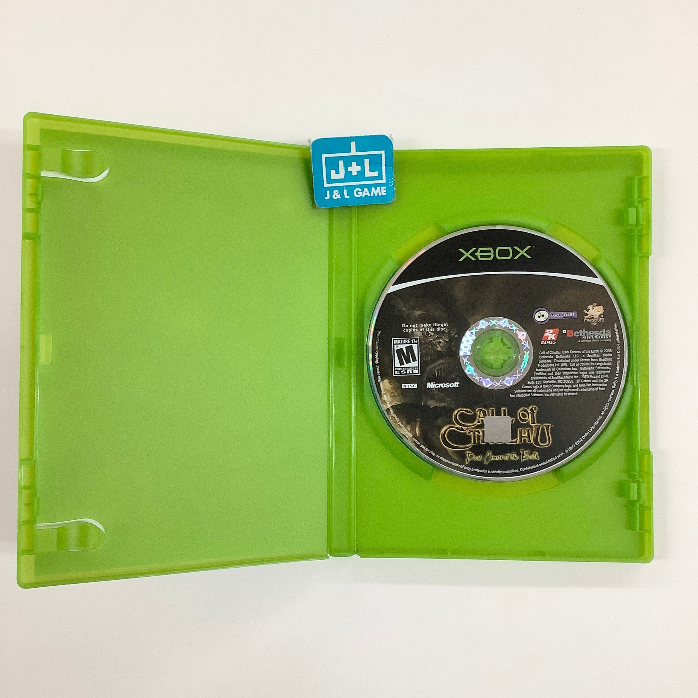 Call of Cthulhu: Dark Corners of the Earth - (XB) Xbox [Pre-Owned] Video Games 2K Games