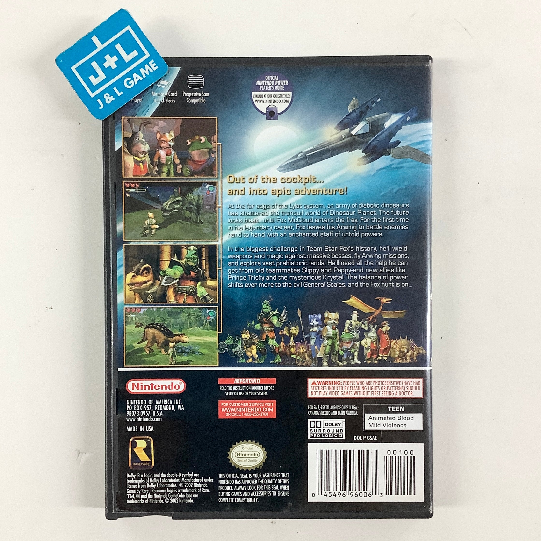 Star Fox Adventures - (GC) GameCube [Pre-Owned] Video Games Nintendo