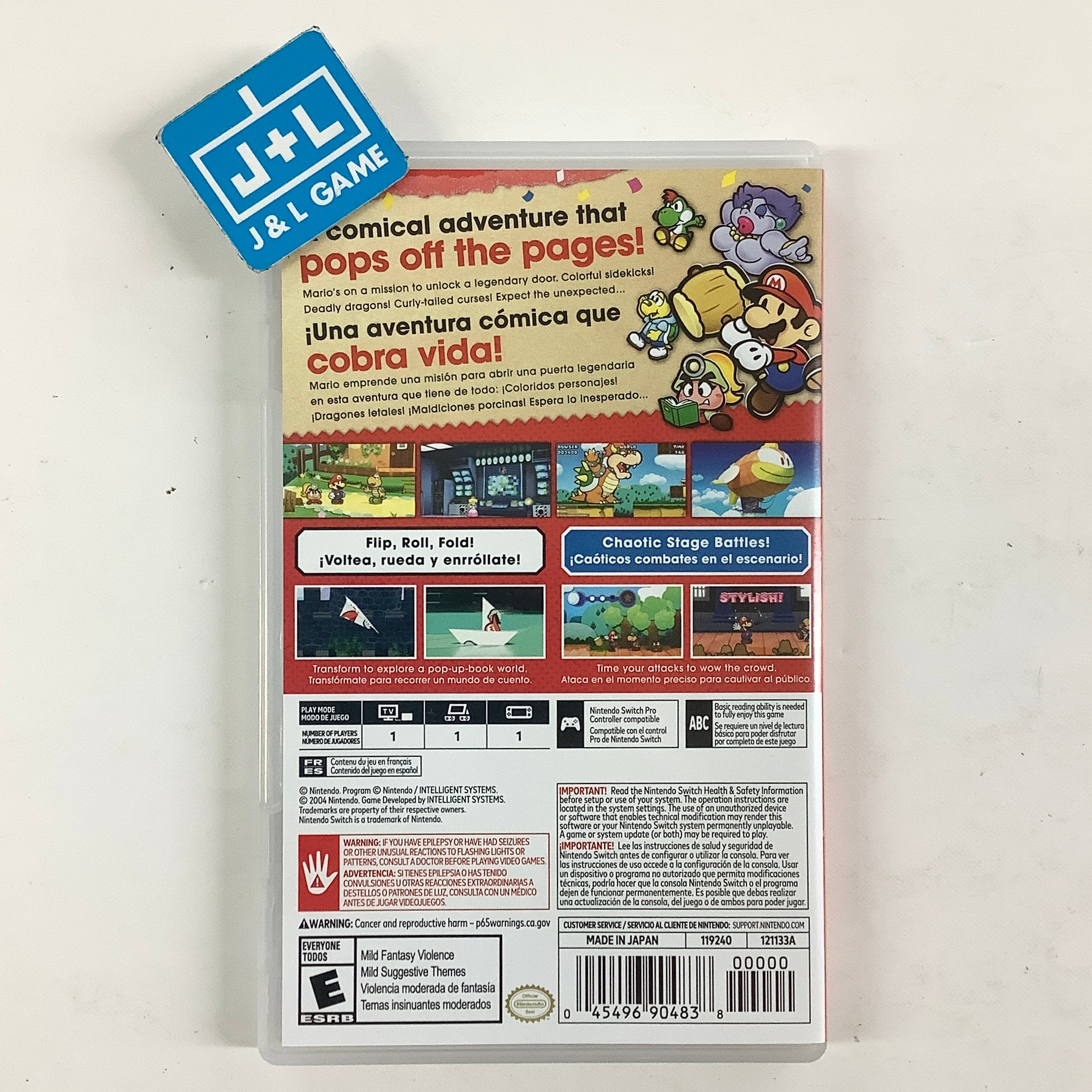 Paper Mario: The Thousand-Year Door - (NSW) Nintendo Switch [Pre-Owned]
