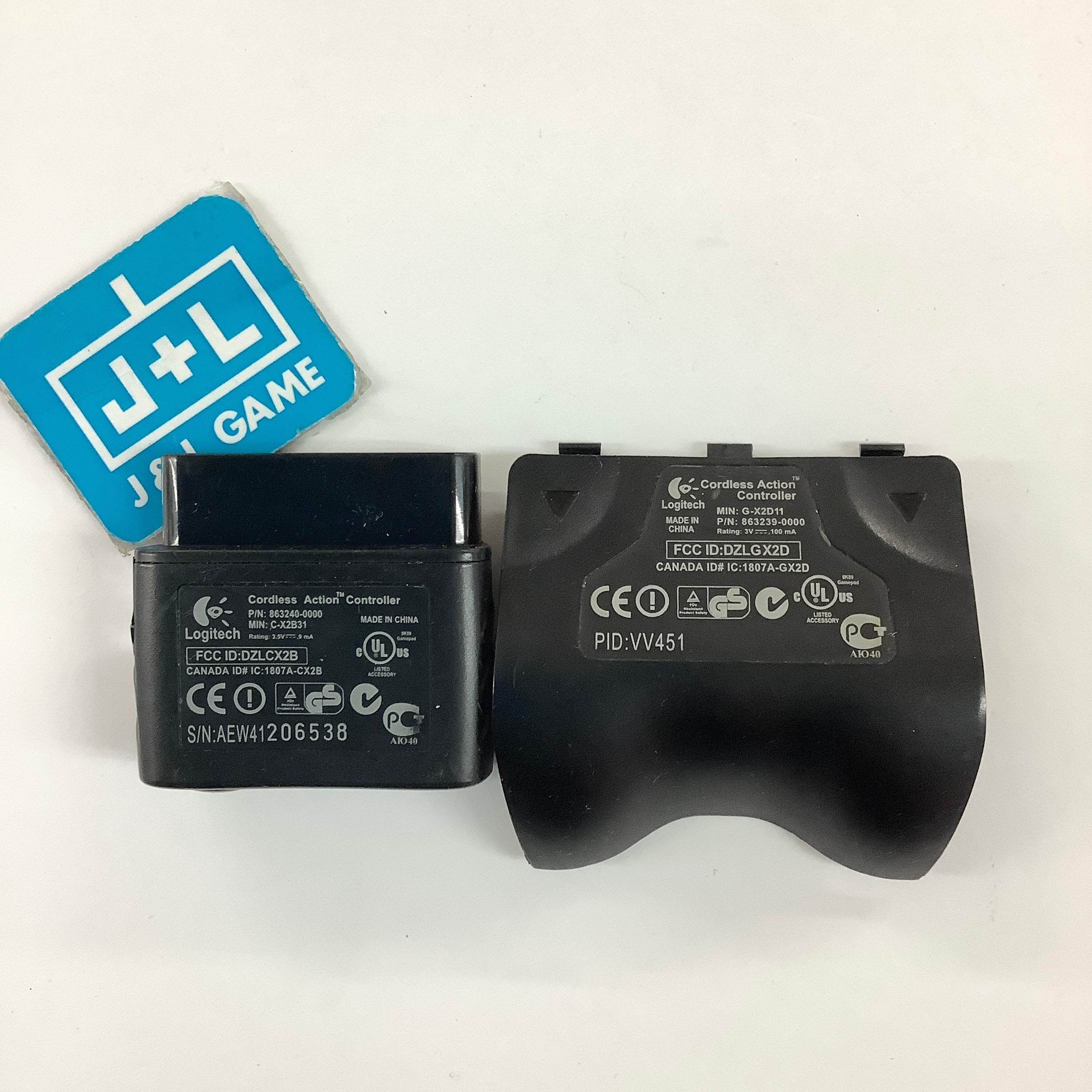 Logitech Cordless Action Controller - (PS2) PlayStation 2 [Pre-Owned] Accessories Logitech