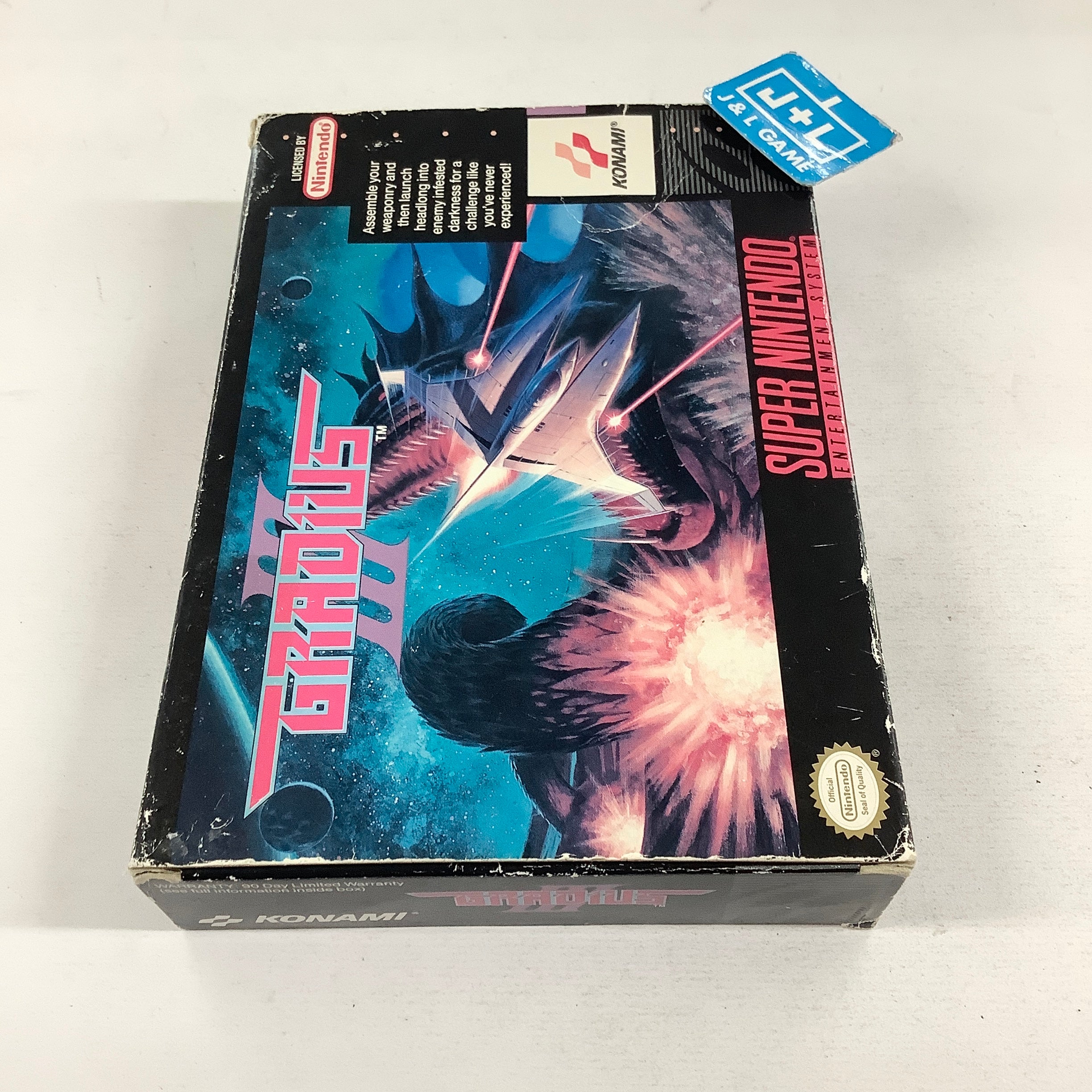 Gradius III - (SNES) Super Nintendo [Pre-Owned] Video Games Konami