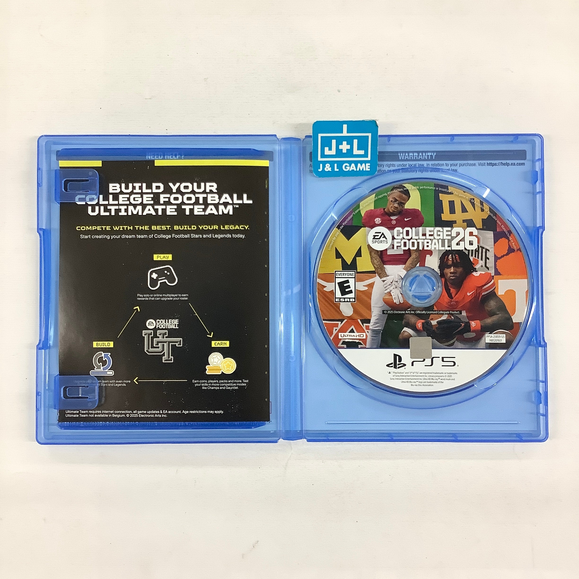 College Football 26 - (PS5) PlayStation 5 [Pre-Owned] Video Games Electronic Arts