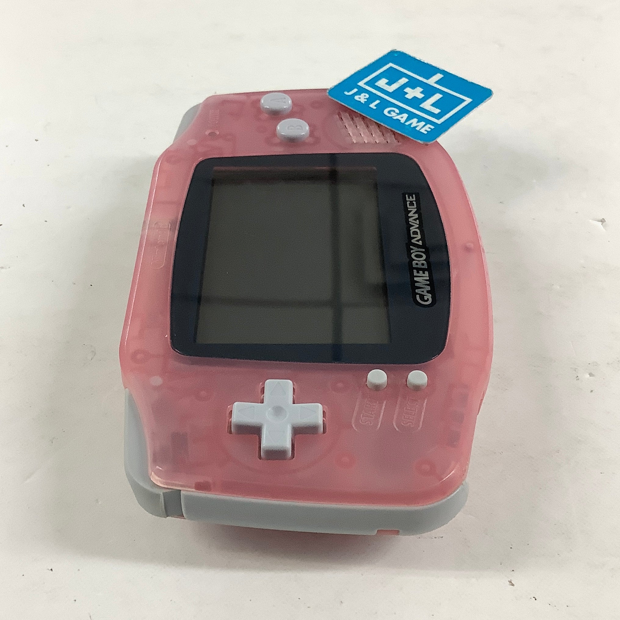 Nintendo Game Boy Advance Console (Clear Pink) - (GBA) Game Boy Advance [Pre-Owned]