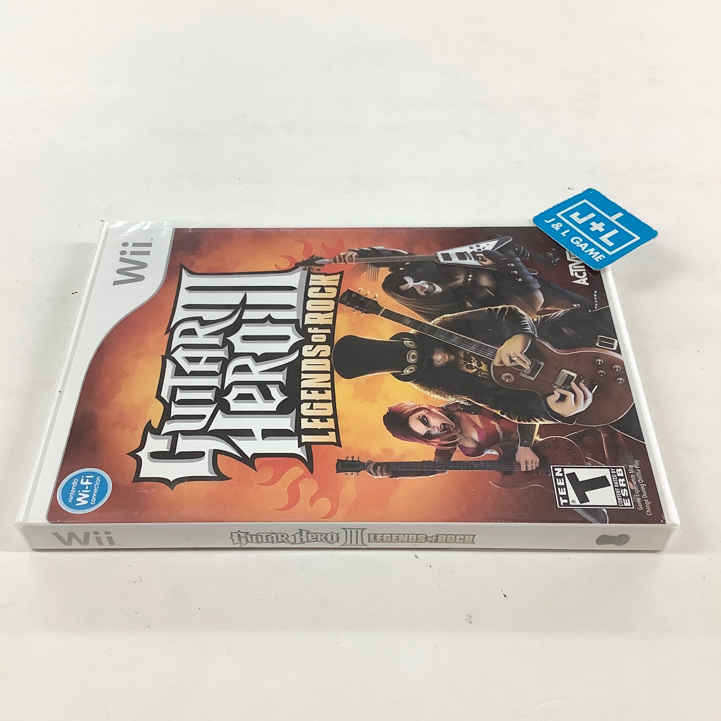 Guitar Hero III: Legends of Rock (Game Only) - Nintendo Wii Video Games ACTIVISION