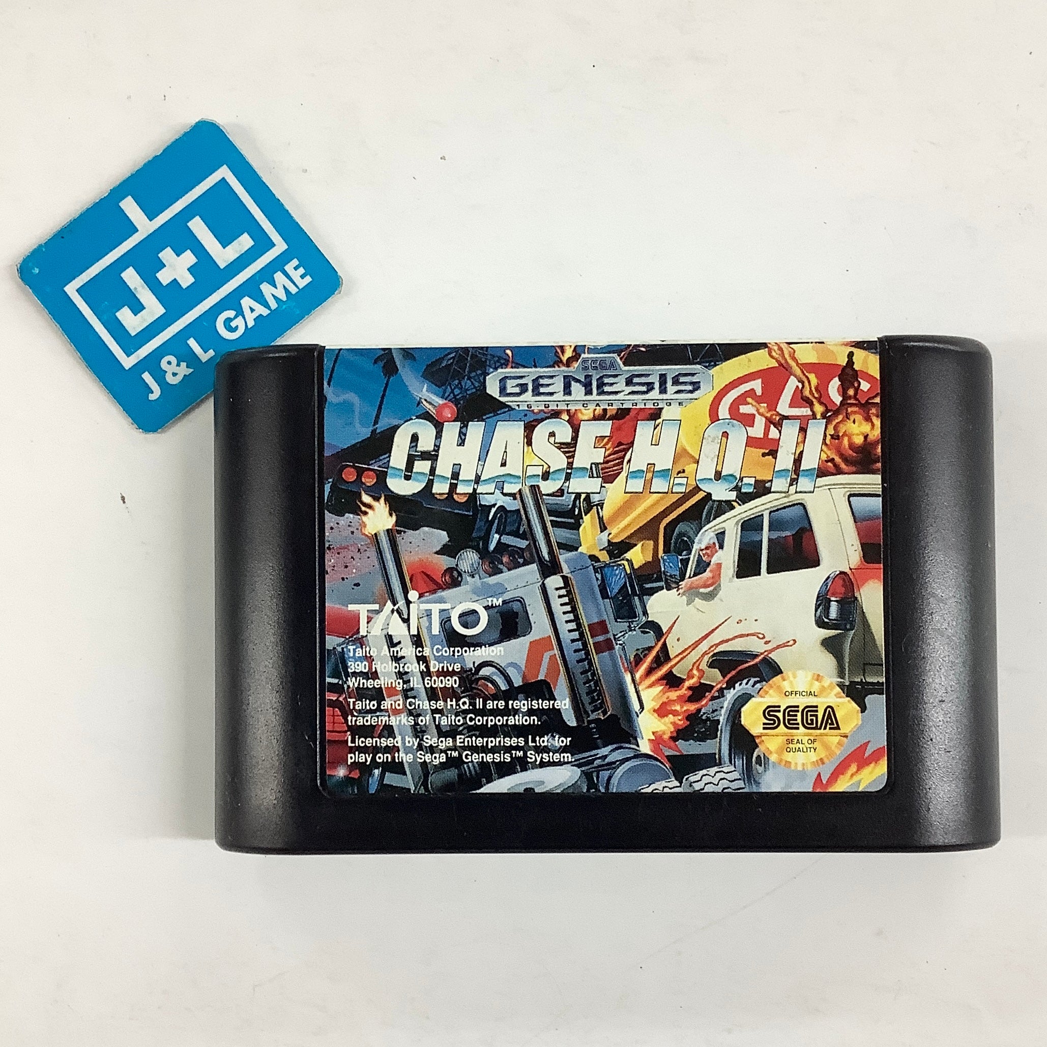 Chase H.Q. II - (SG) SEGA Genesis [Pre-Owned]