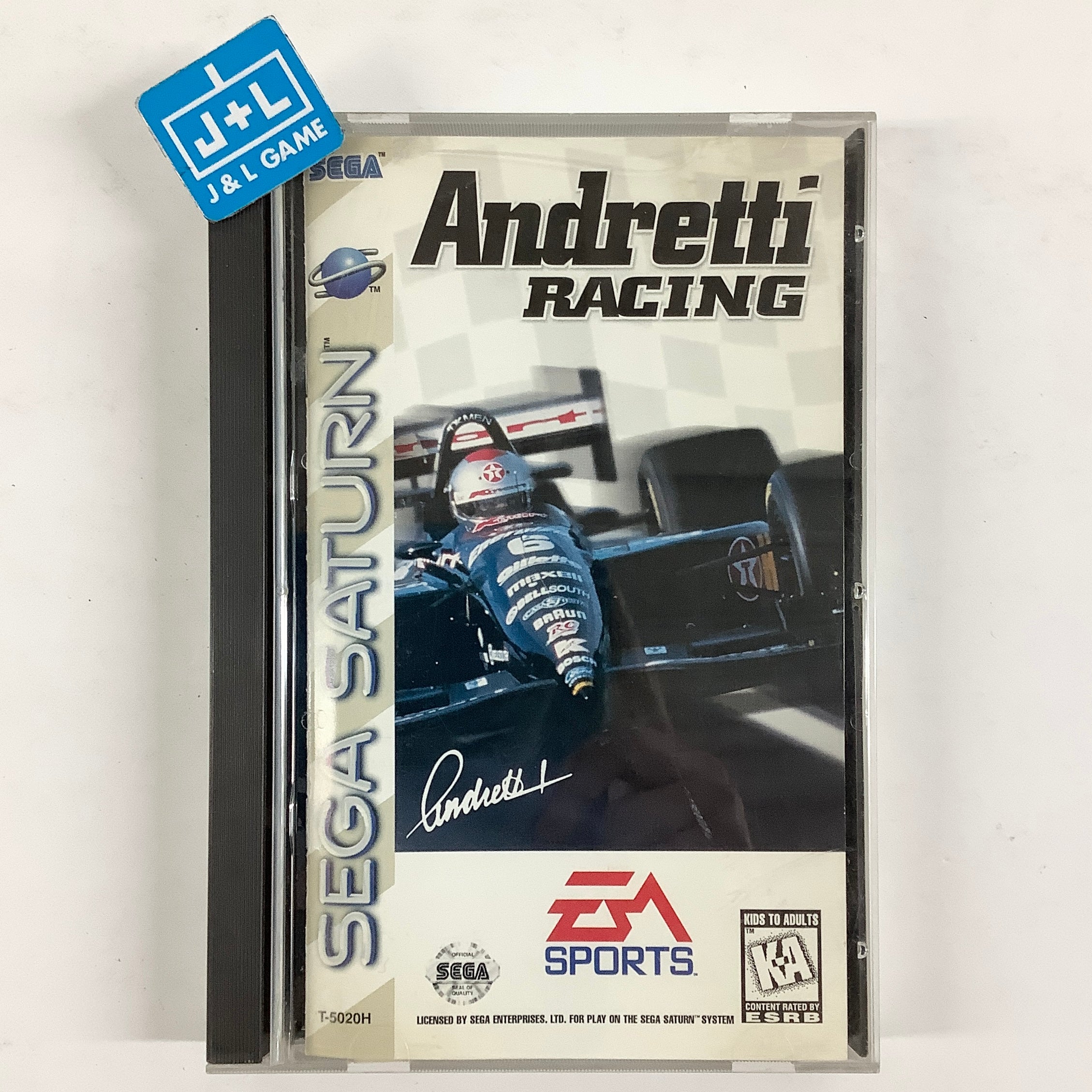 Andretti Racing - (SS) SEGA Saturn [Pre-Owned] Video Games Sega
