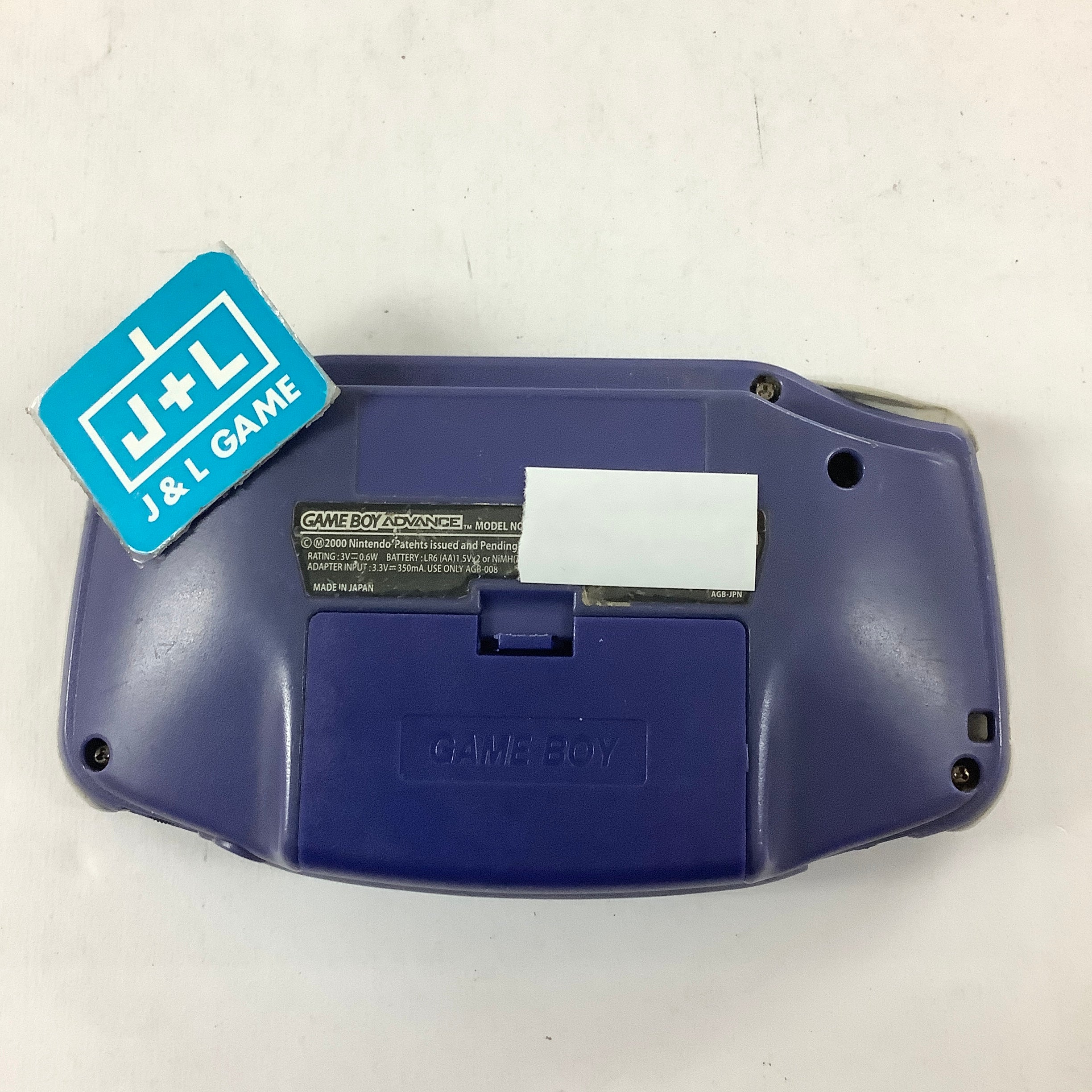 Nintendo Game Boy Advance Console (Indigo) - (GBA) Game Boy Advance [Pre-Owned] Consoles Nintendo