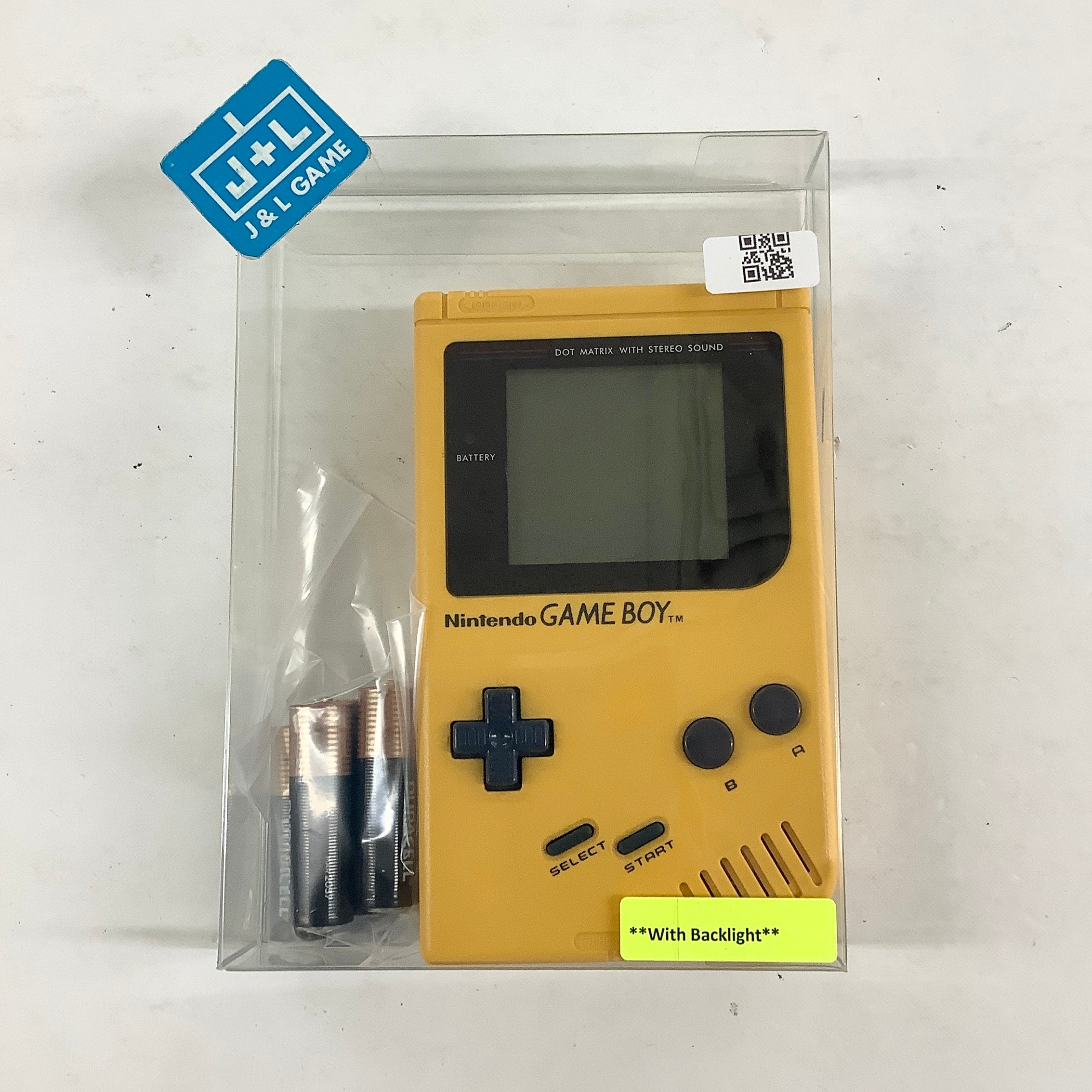 Nintendo Game Boy (Vibrant Yellow With Backlight) - (GB) Game Boy [Pre-Owned]