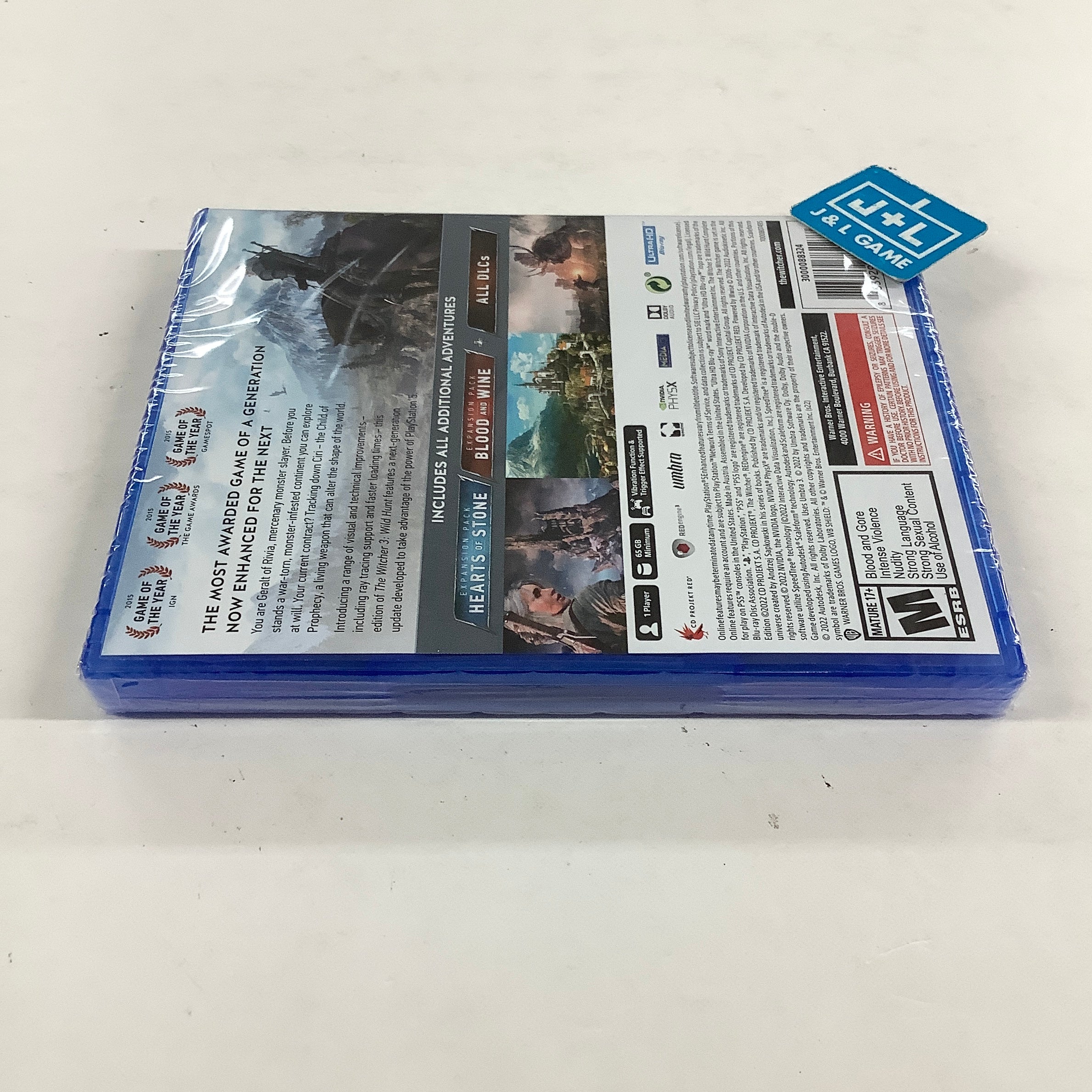 The Witcher 3: Wild Hunt (Complete Edition) - (PS5) PlayStation 5 Video Games WB Games