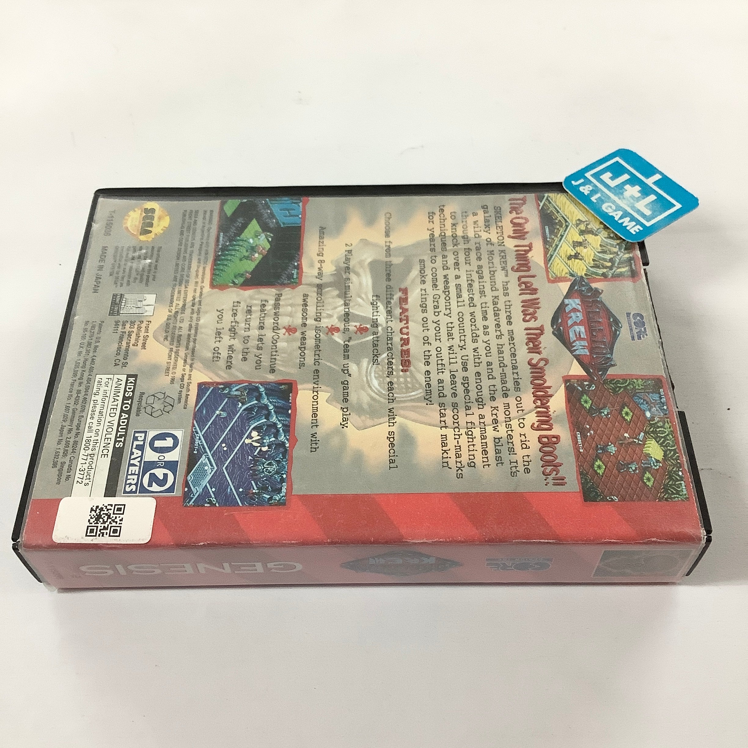 Skeleton Krew - (SG) SEGA Genesis [Pre-Owned] Video Games Core Design Ltd.   
