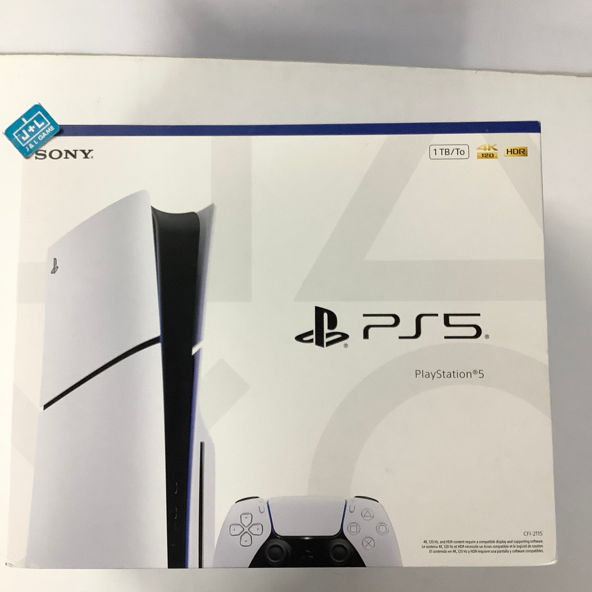 SONY PlayStation 5 Console Slim Disc Edition 1 TB (Model CFI-2115) - (PS5) PlayStation 5 CONSOLE PlayStation
