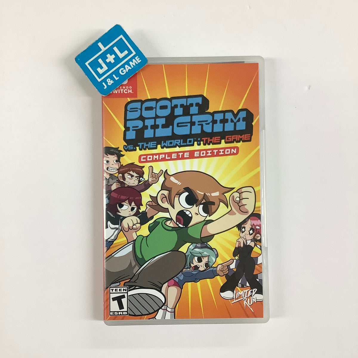 Scott Pilgrim vs The World: The Game Complete Edition (Alt. Cover) (Limited Run #094) - (NSW) Nintendo Switch [Pre-Owned] Video Games Limited Run Games
