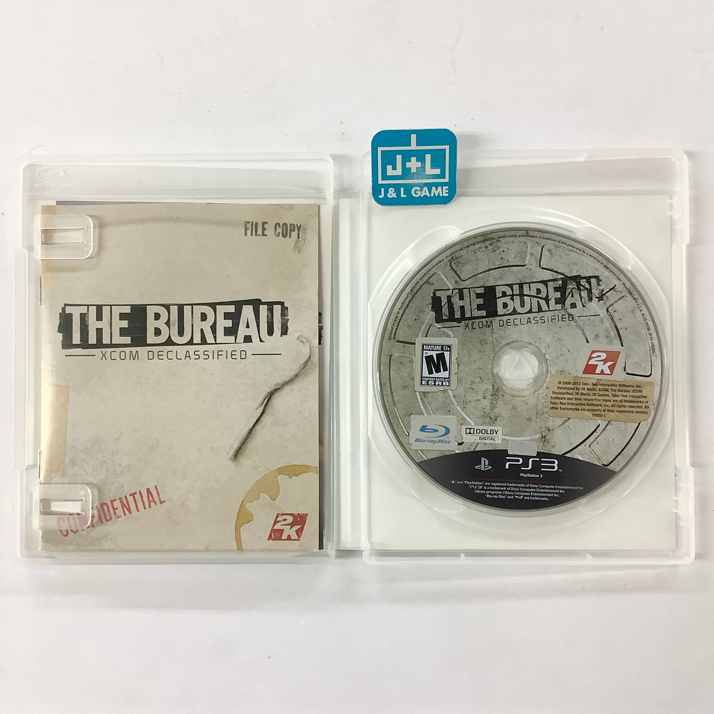 The Bureau: XCOM Declassified - (PS3) PlayStation 3 [Pre-Owned] Video Games 2K Games   