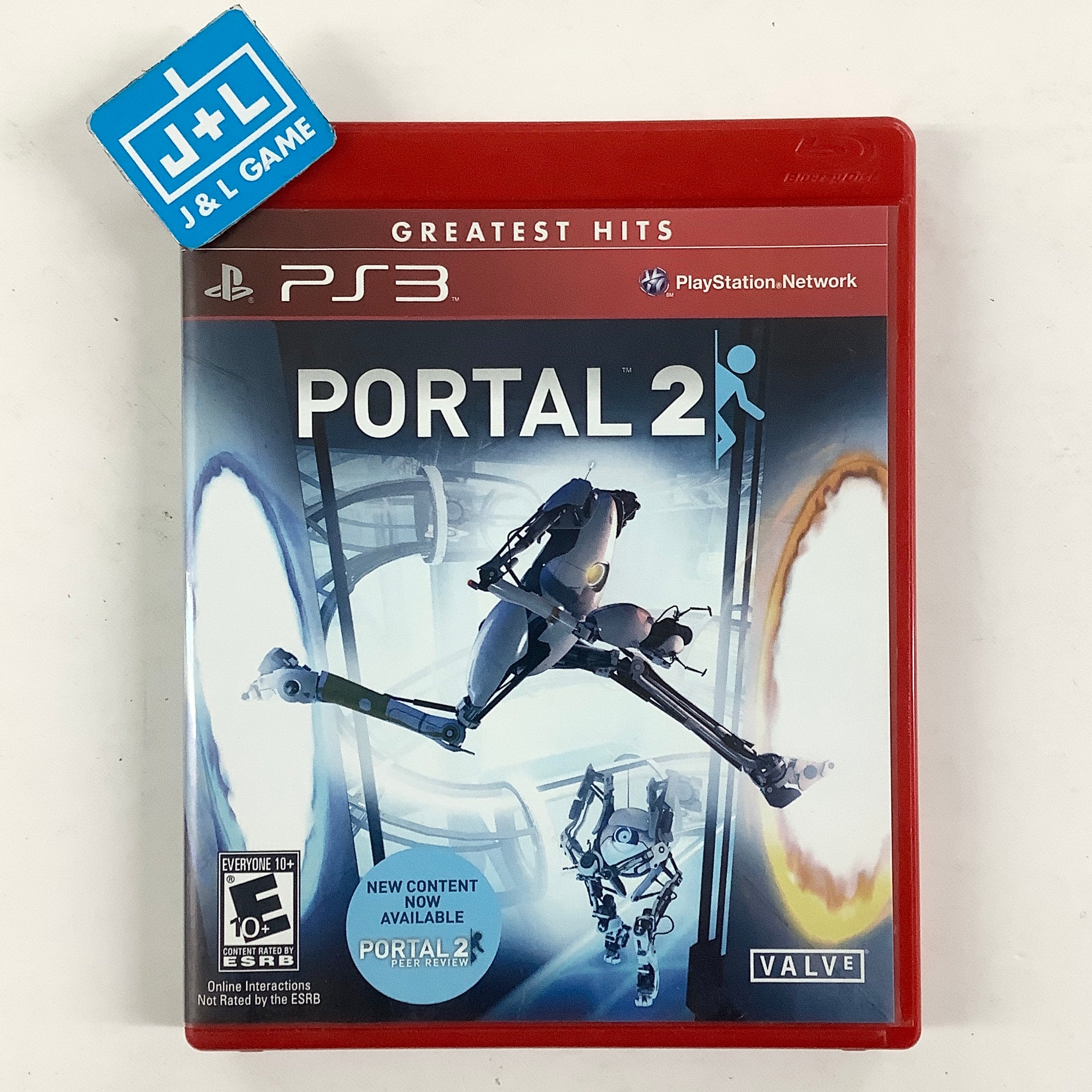 Portal 2 (Greatest Hits) - (PS3) PlayStation 3 [Pre-Owned] Video Games Valve Software