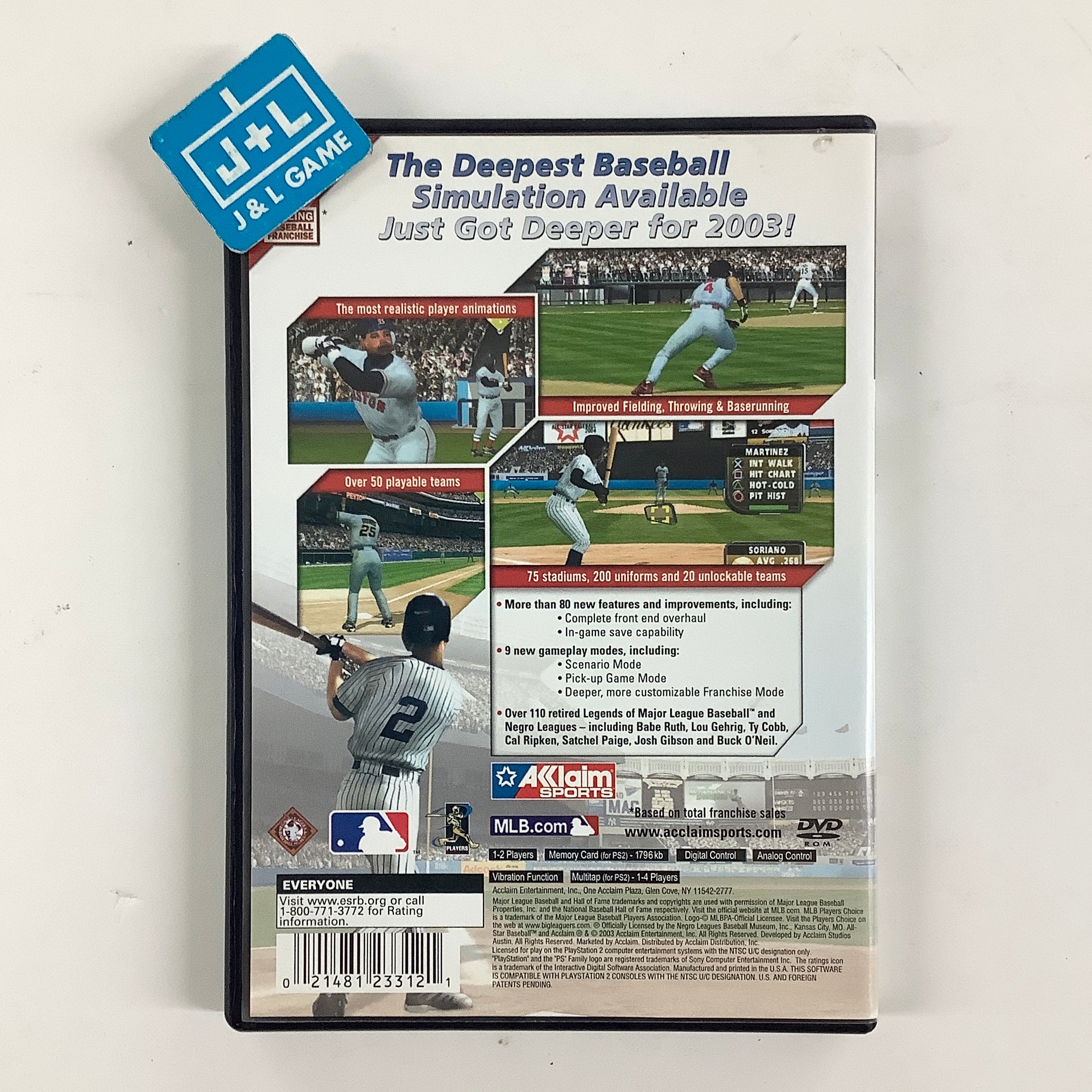 All-Star Baseball 2004 - (PS2) PlayStation 2 [Pre-Owned] Video Games Acclaim