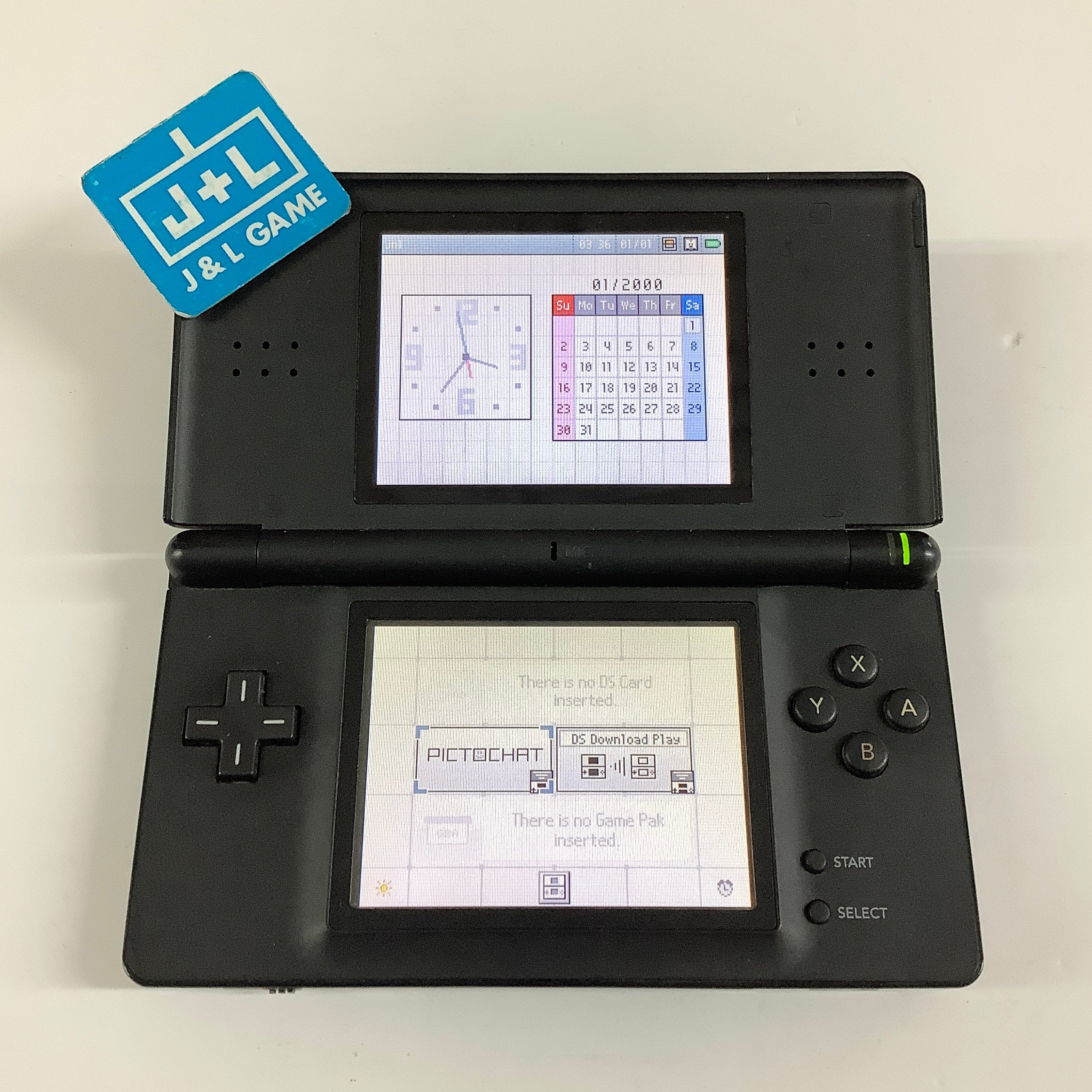 Nintendo DS Lite Console (Onyx) - (NDS) Nintendo DS [Pre-Owned]