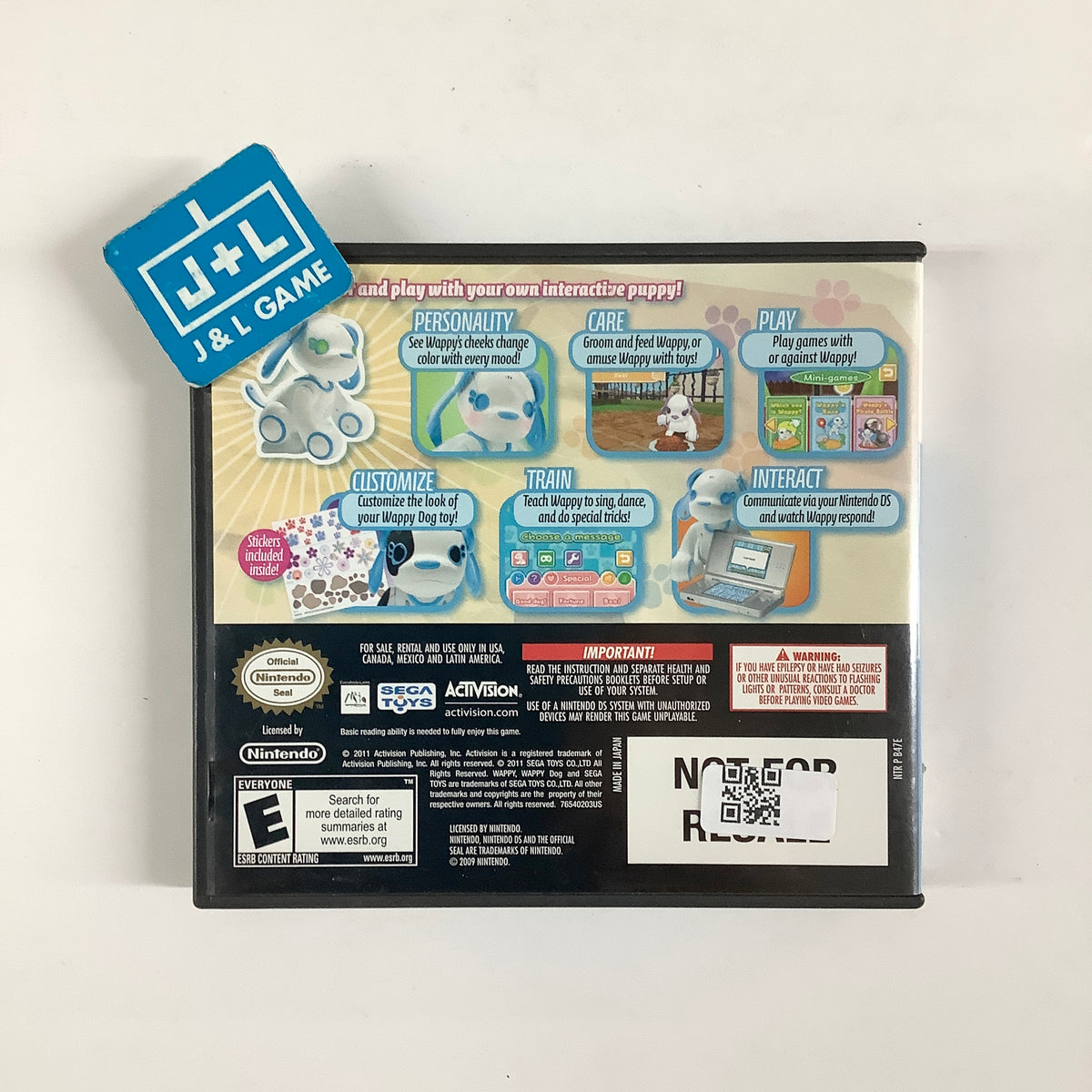Wappy Dog - (NDS) Nintendo DS [Pre-Owned] Video Games ACTIVISION