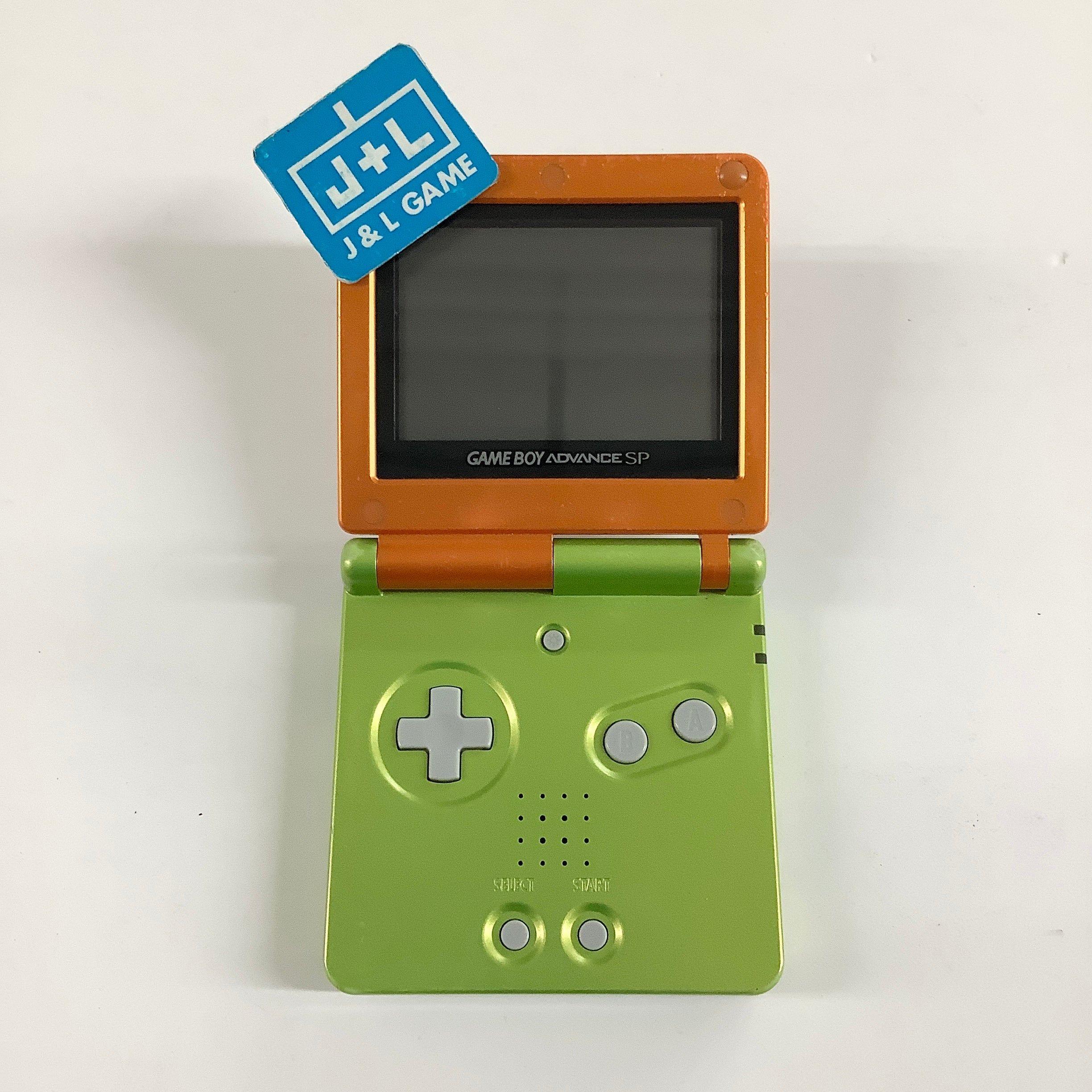 Nintendo Game Boy Advance SP Console AGS-001 (Spice Orange/Lime Green) - (GBA) Game Boy Advance SP [Pre-Owned]