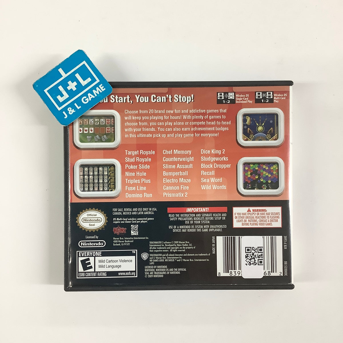 TouchMaster 3 - (NDS) Nintendo DS [Pre-Owned] Video Games Warner Bros. Interactive Entertainment