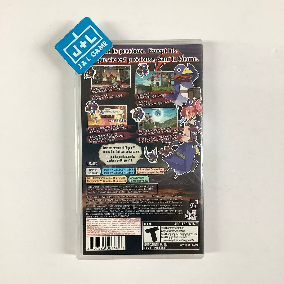 Prinny: Can I Really Be The Hero? (With SoundTrack) - Sony PSP [Pre-Owned]