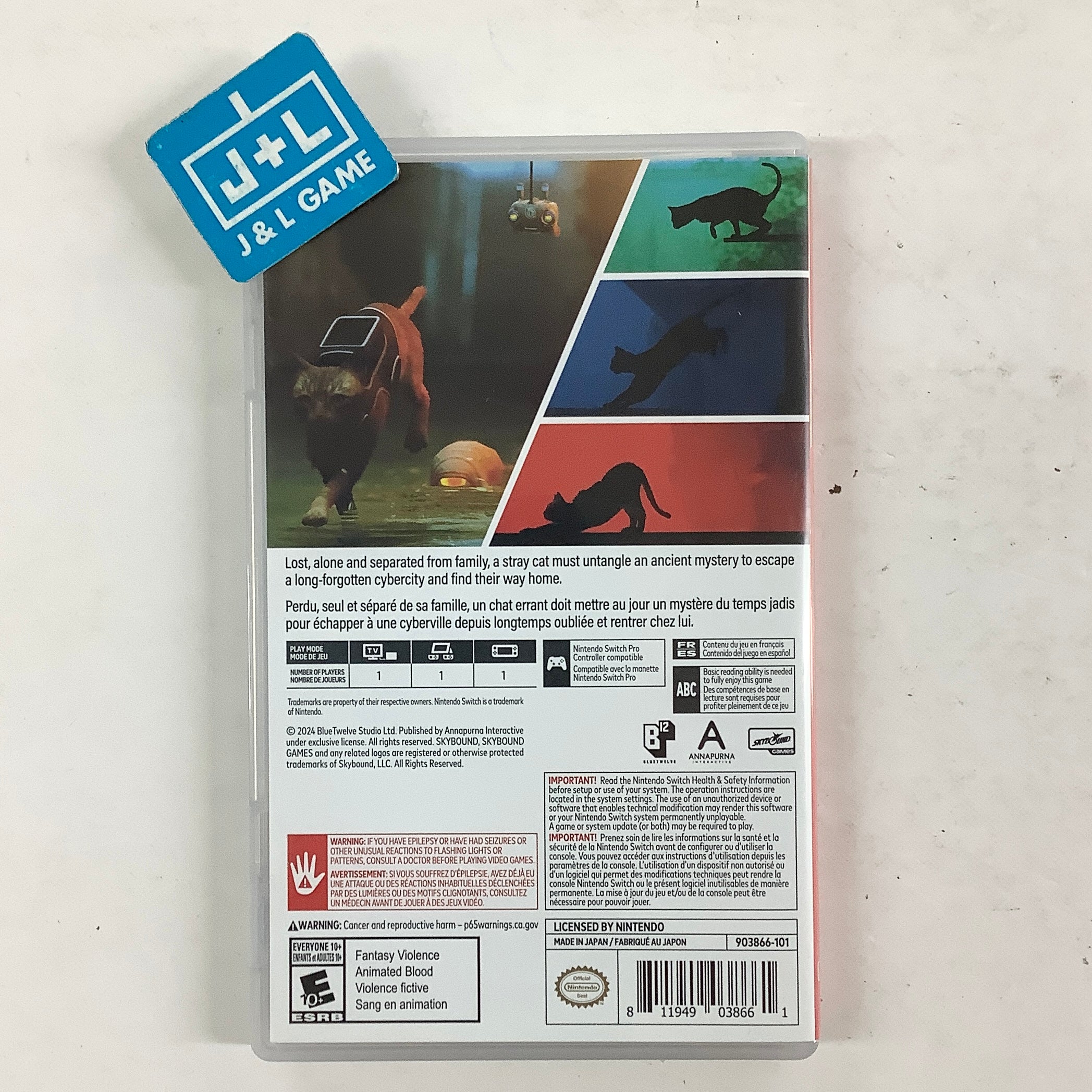 Stray - (NSW) Nintendo Switch [Pre-Owned] Video Games Skybound Games