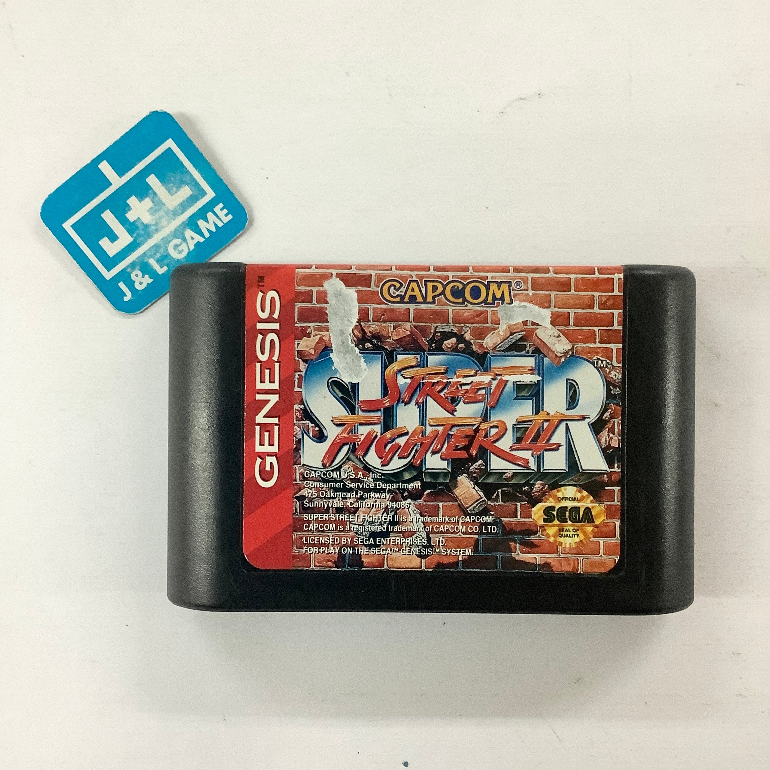 Super Street Fighter II - SEGA Genesis [Pre-Owned] Video Games Capcom   