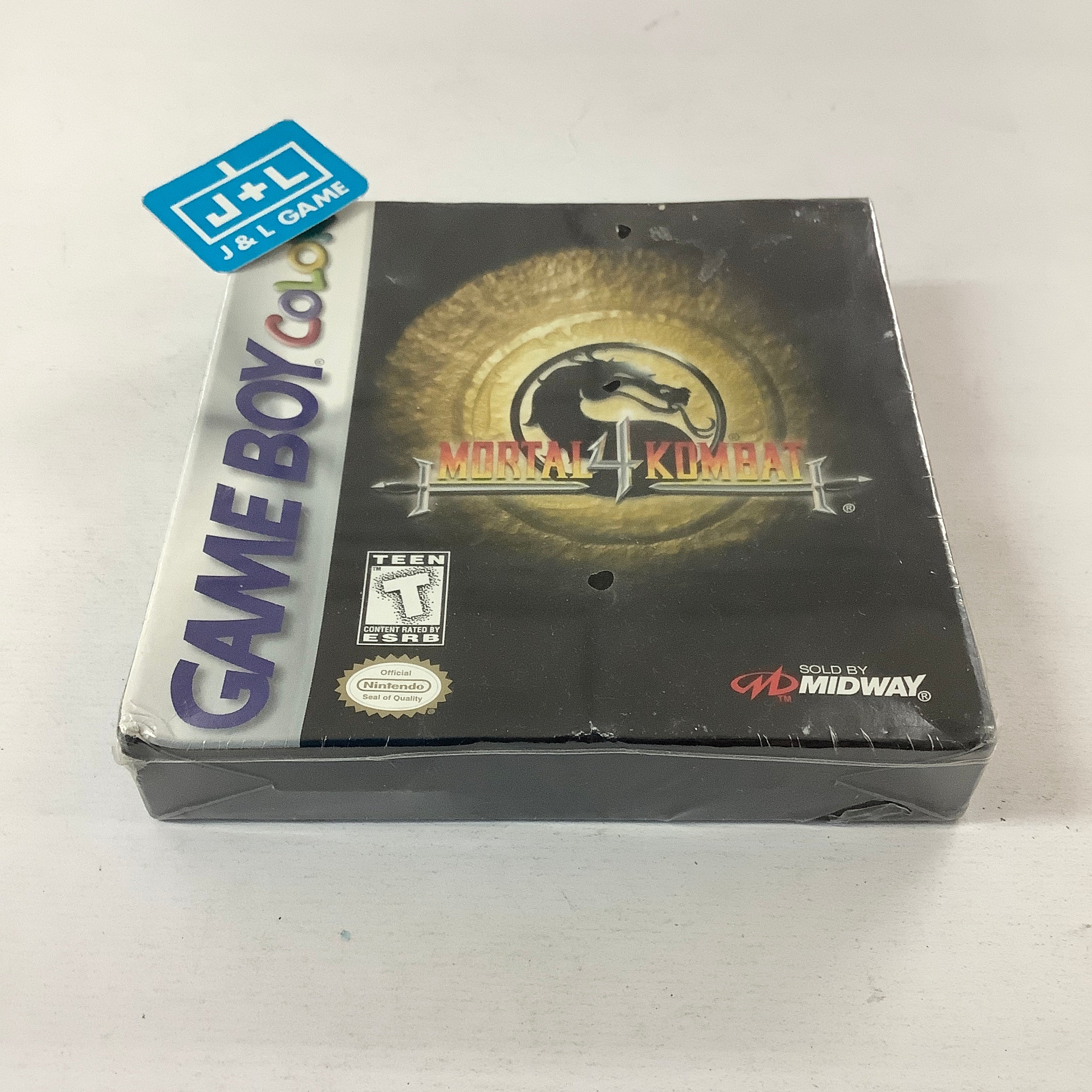 Mortal Kombat 4 - (GBC) Game Boy Color Video Games Midway   