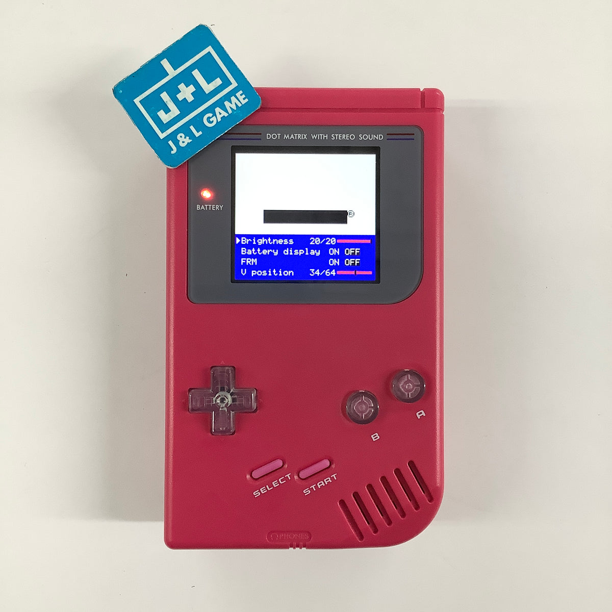 Nintendo Game Boy (Pink With Backlight) - (GB) Game Boy [Pre-Owned] Consoles Nintendo
